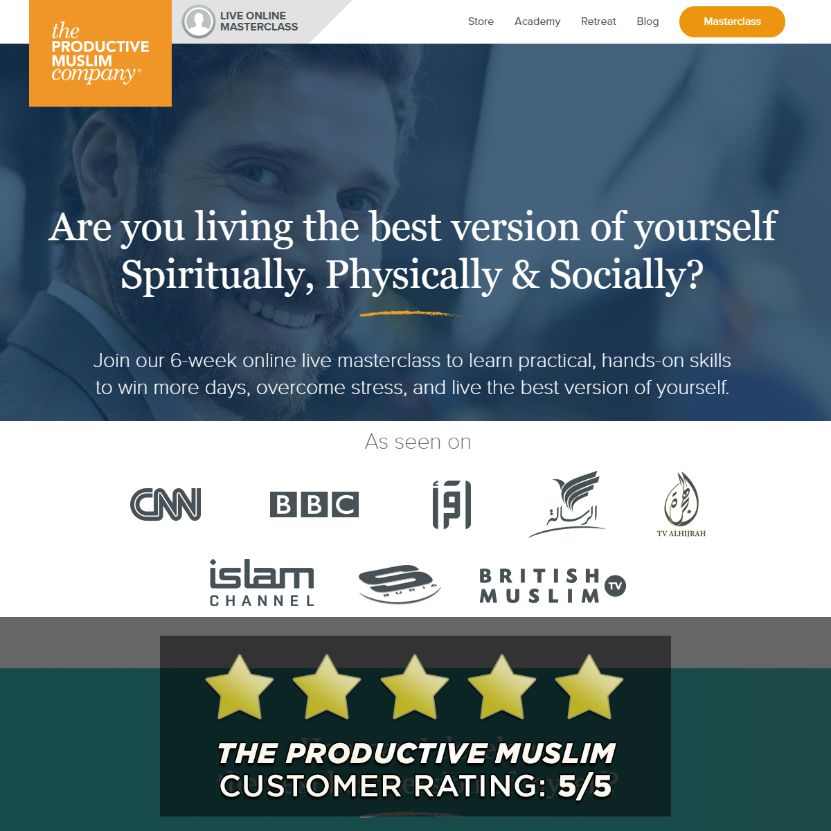 The Productive Muslin | Online Masterclass Consulting screenshot