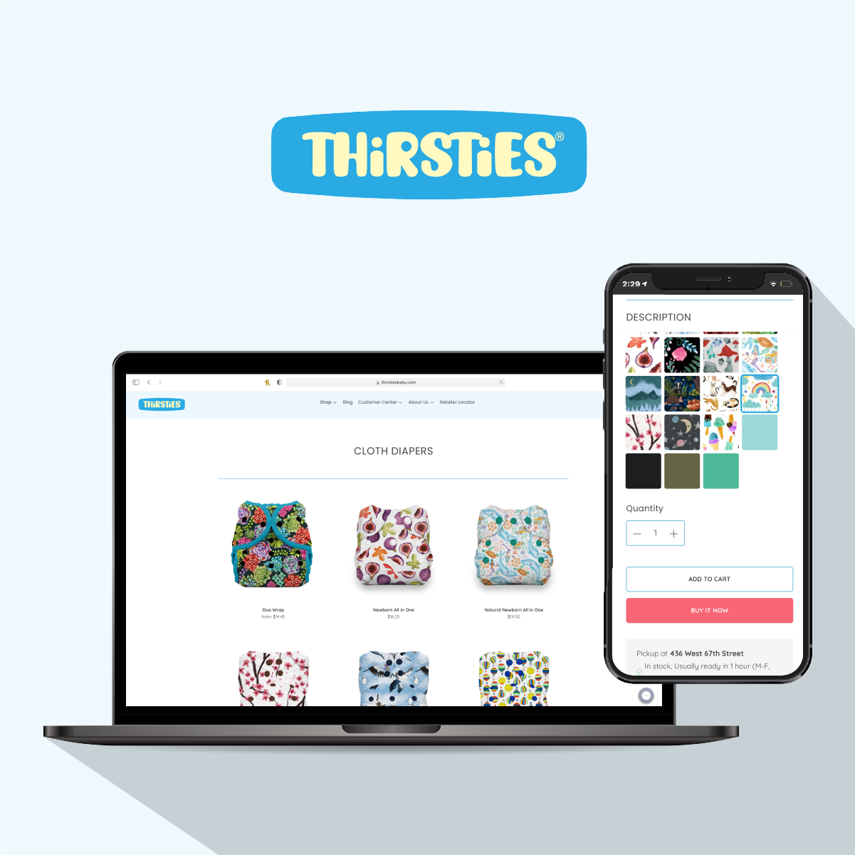 ThirstiesBaby.com screenshot