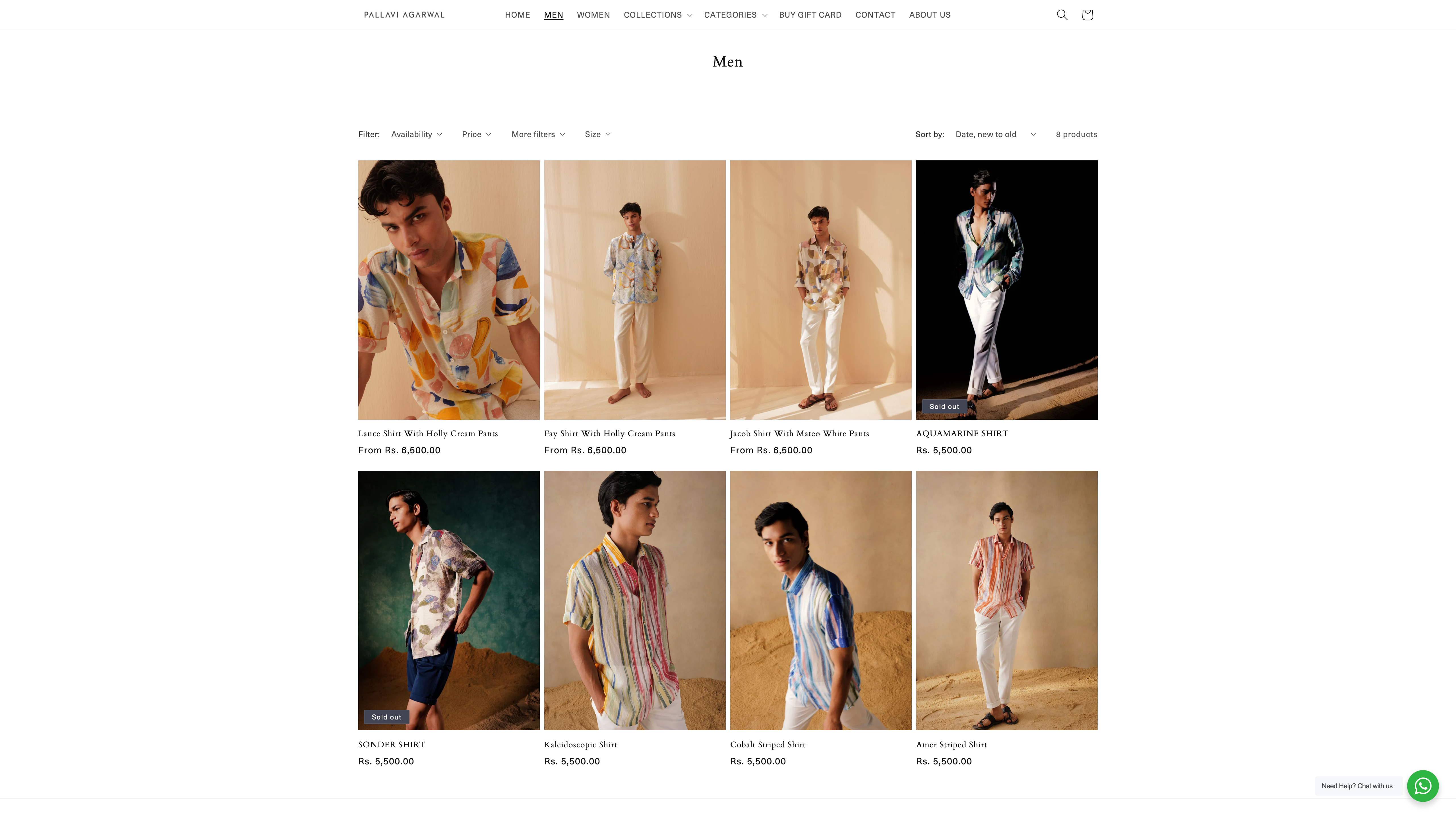 Pallavi Agarwal Clothing screenshot