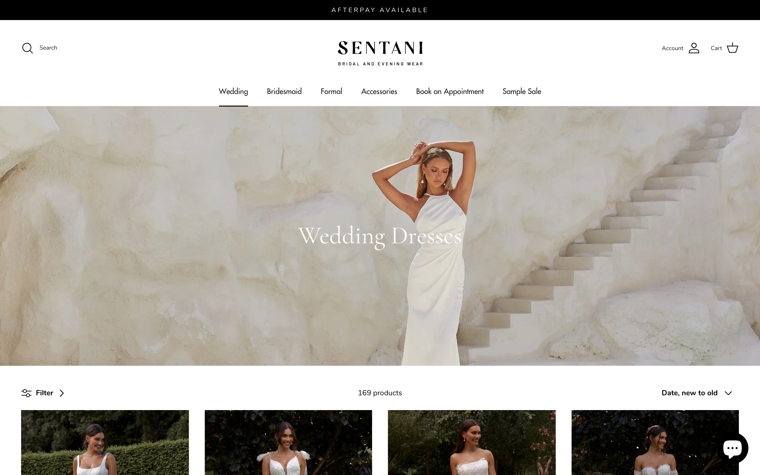 Sentani - Migration to Shopify and site redesign screenshot