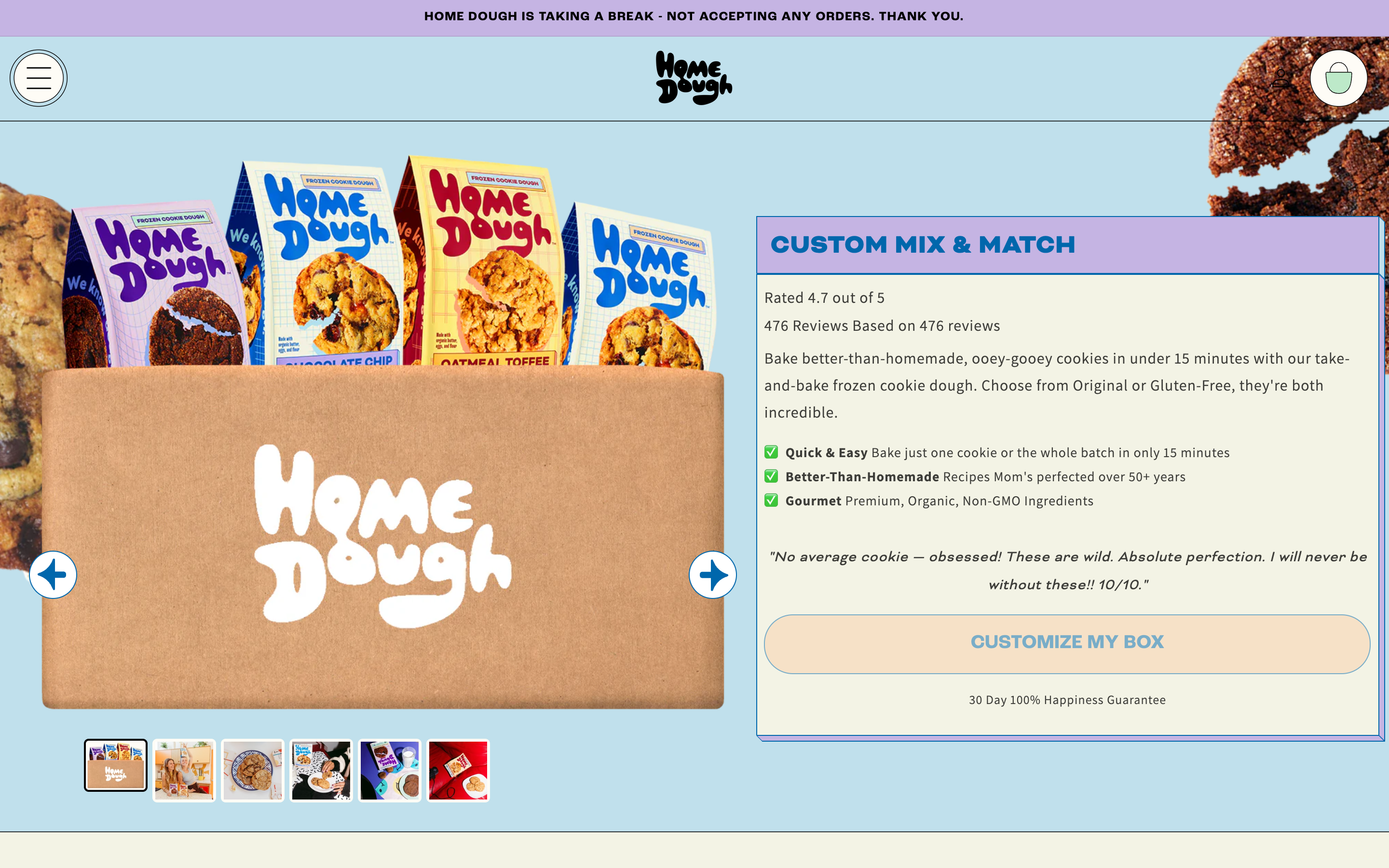 Home Dough screenshot