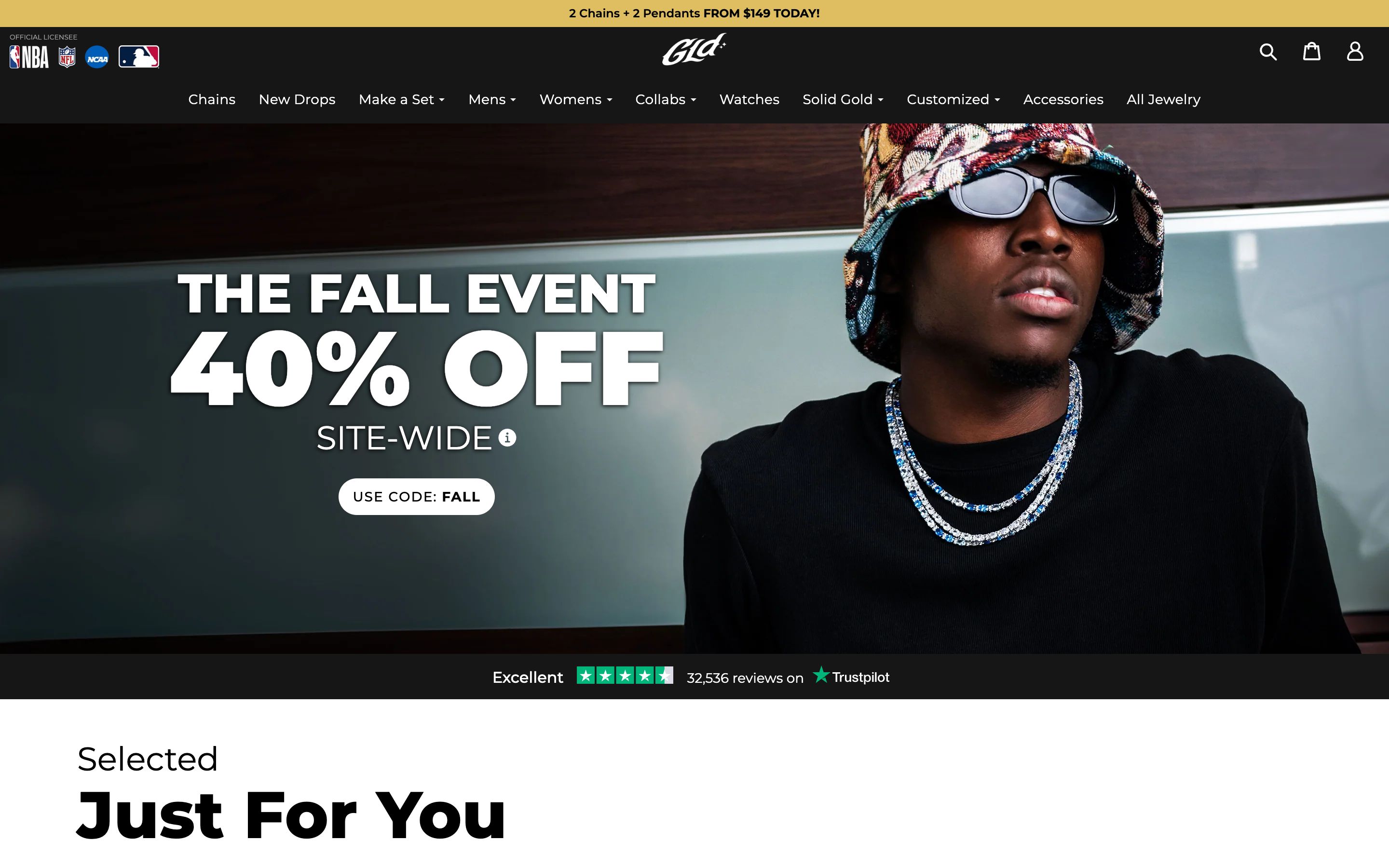 Shop GLD screenshot