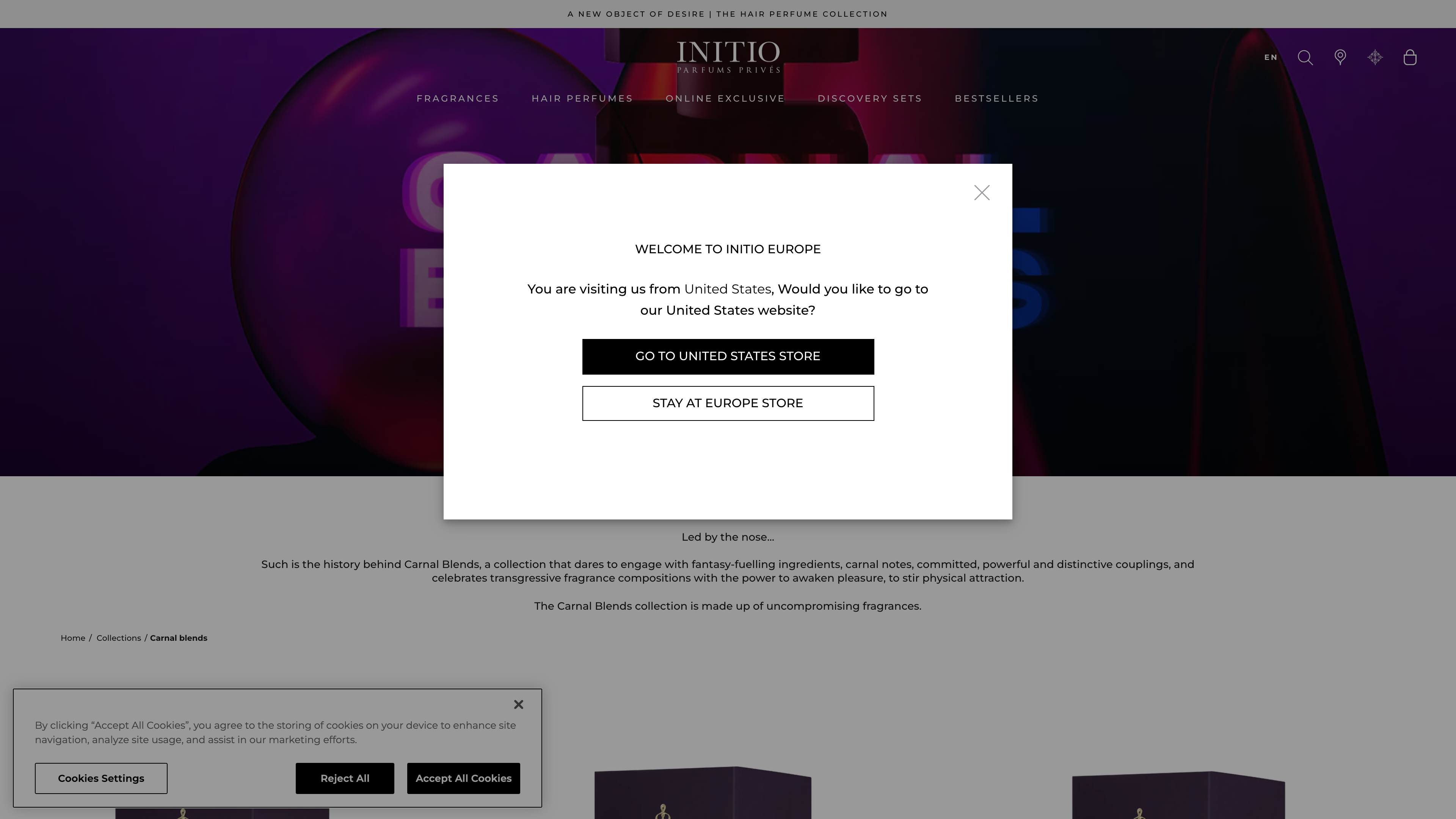 Initio Parfums Privés screenshot