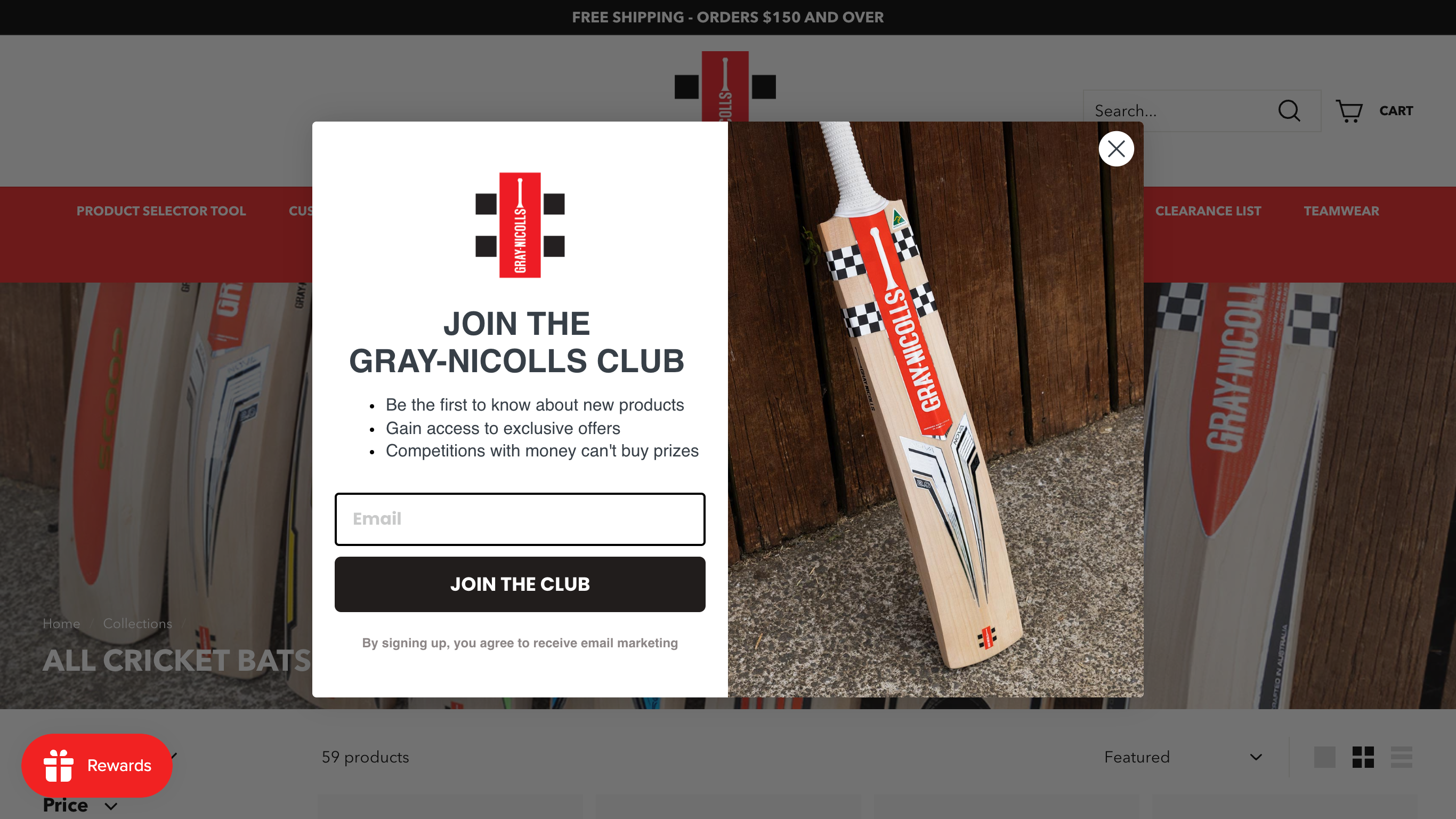 Gray Nicolls - Shopify Store Design screenshot