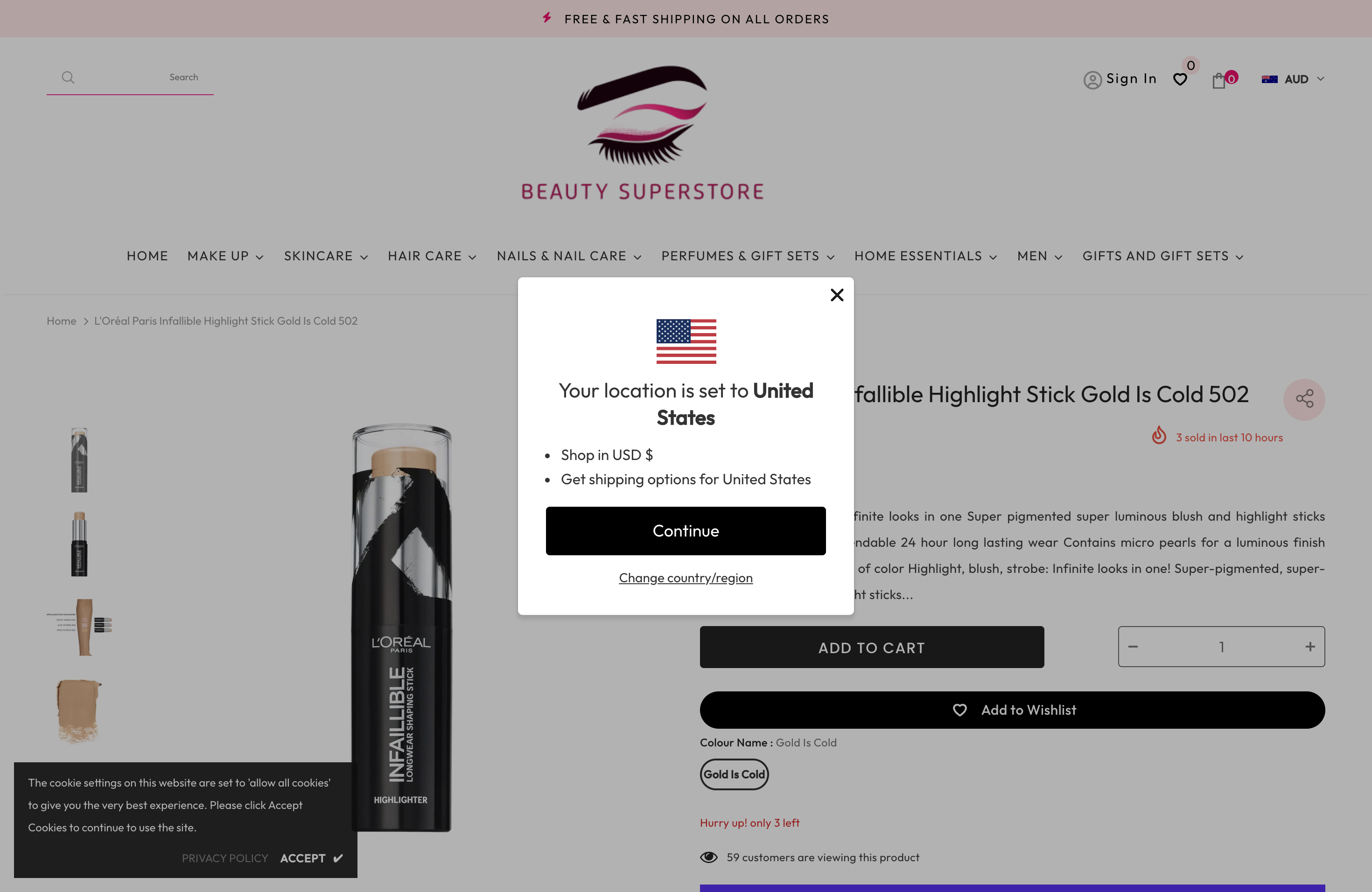 BEAUTY SUPER STORE - Dropshipping  Store screenshot