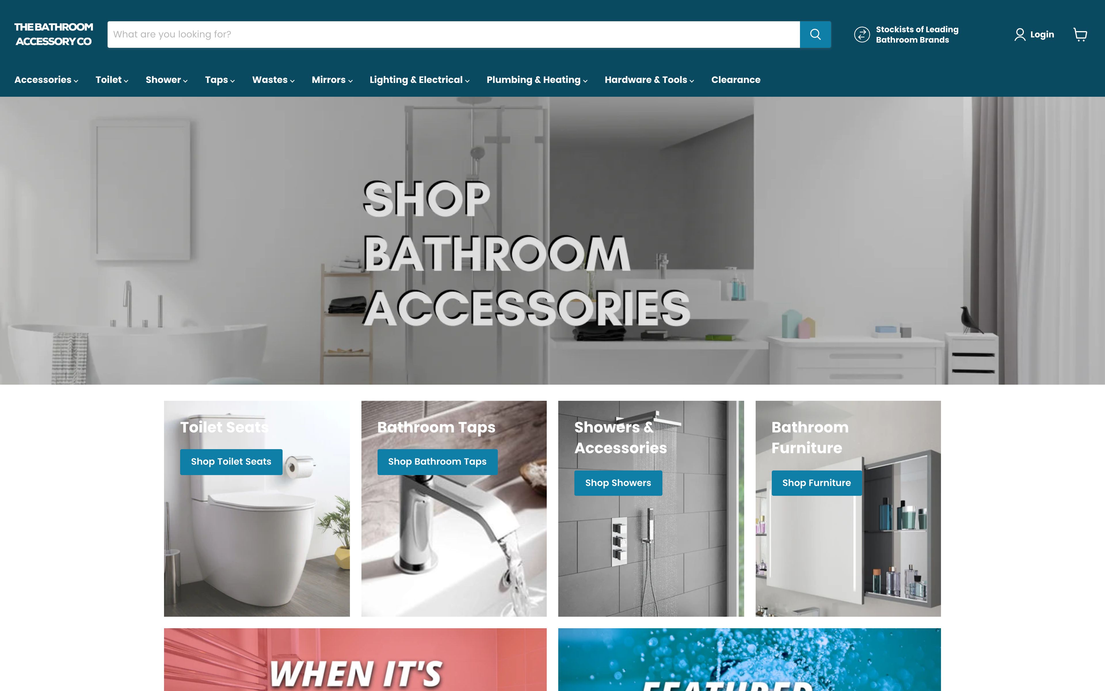 The Bathroom Accessory Company screenshot