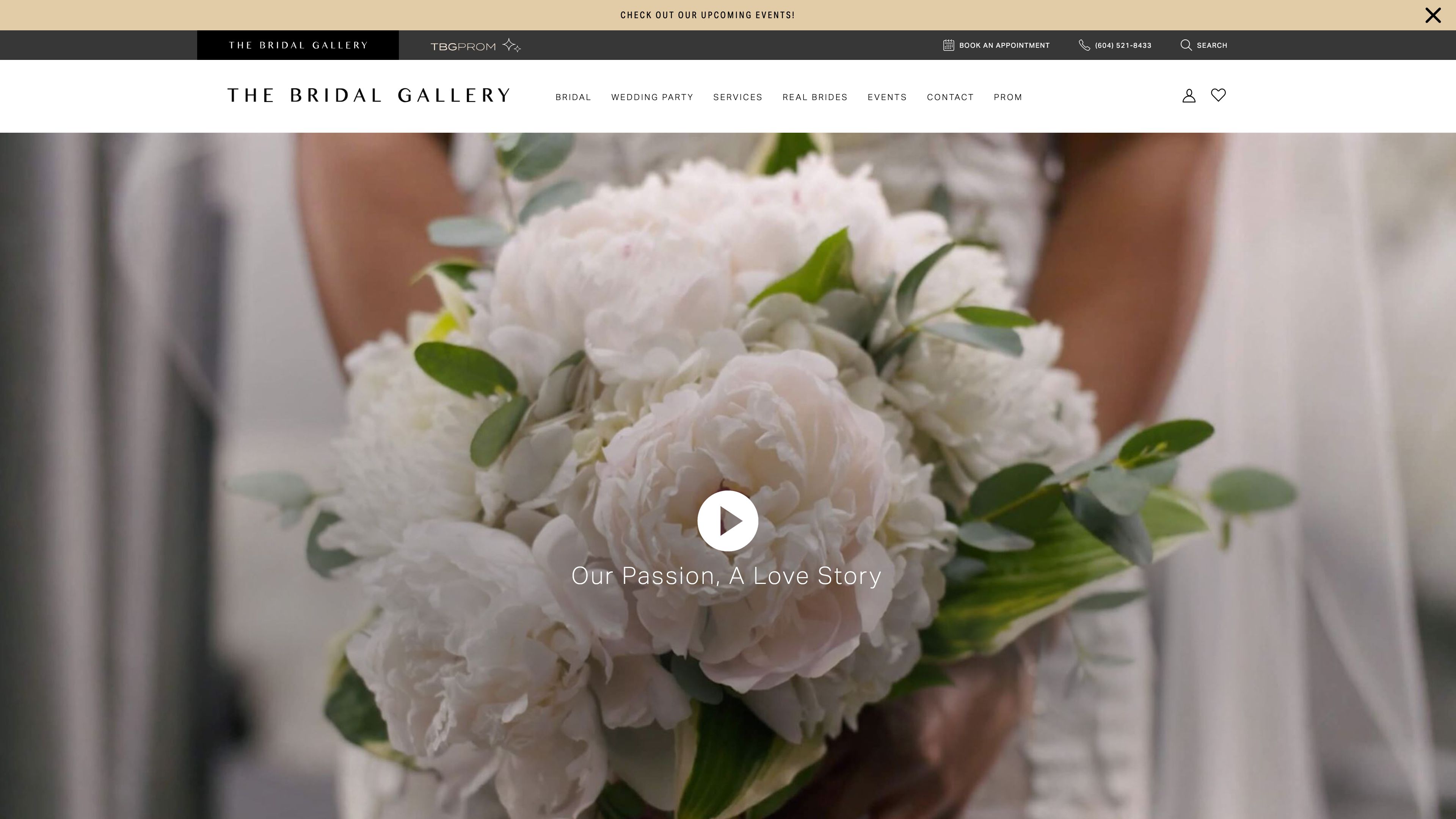 The Bridal Gallery screenshot