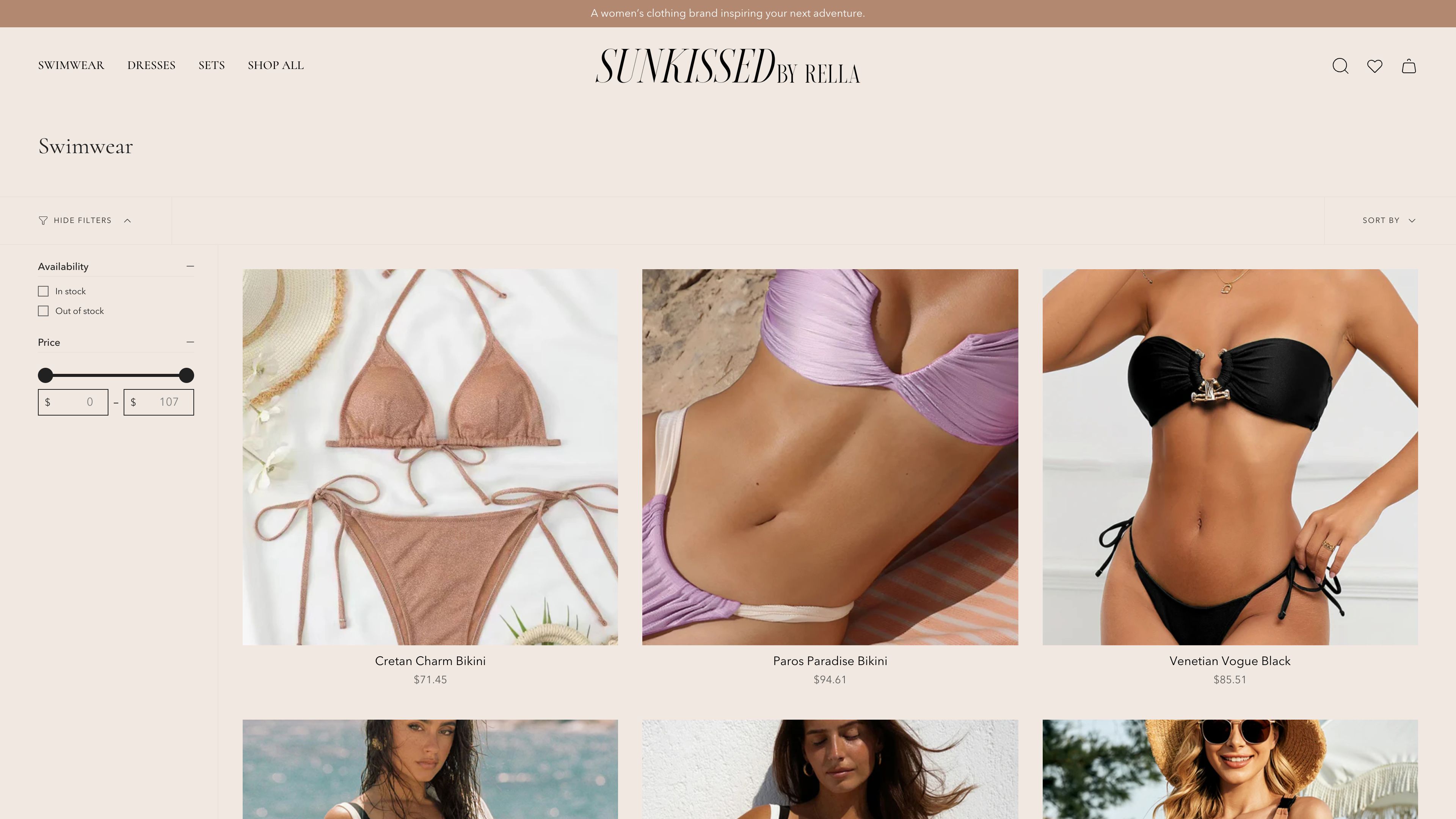 Sunkissed by Rella screenshot