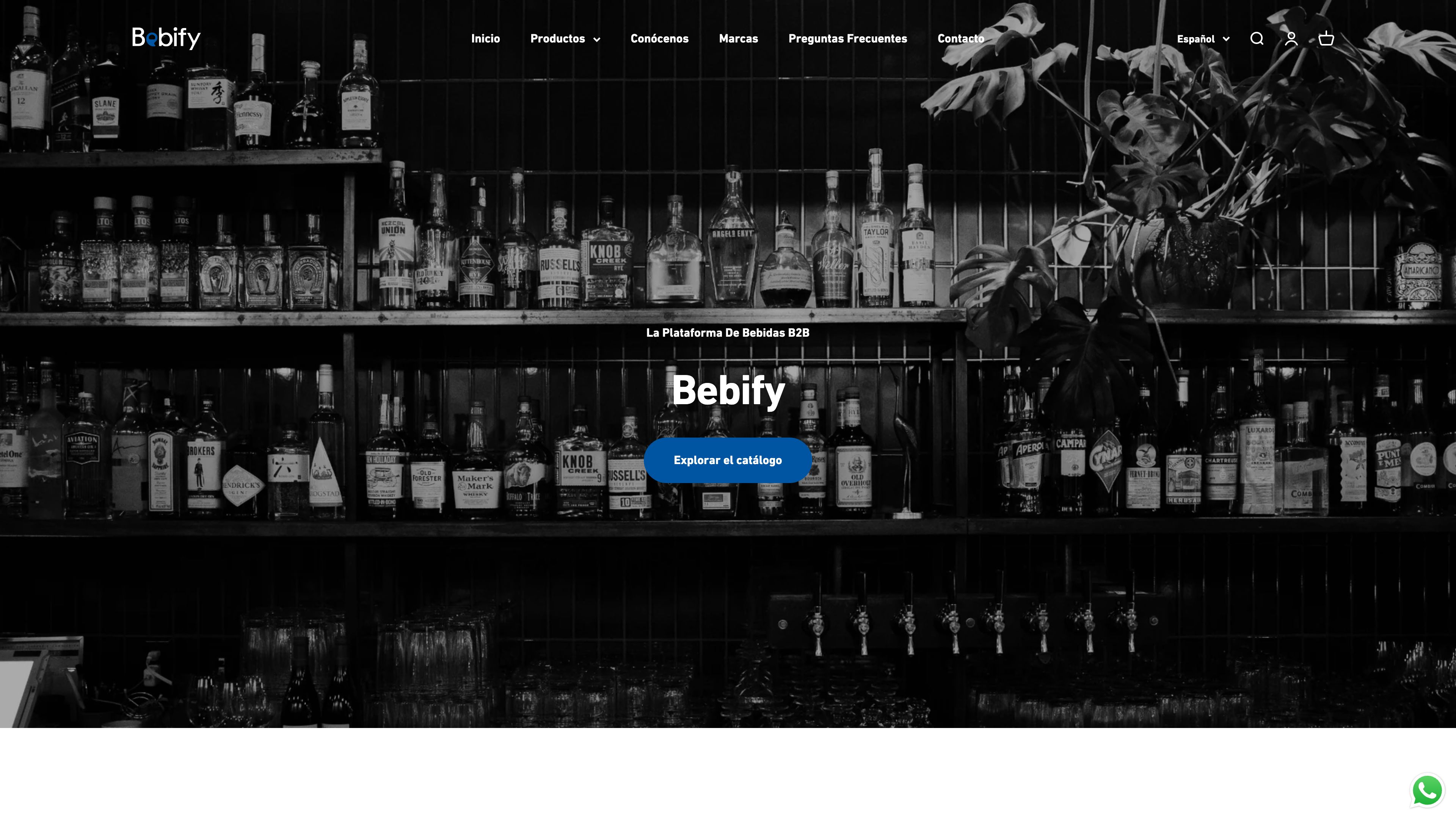 Bebify - Your B2B Beverage Supplies Platform screenshot