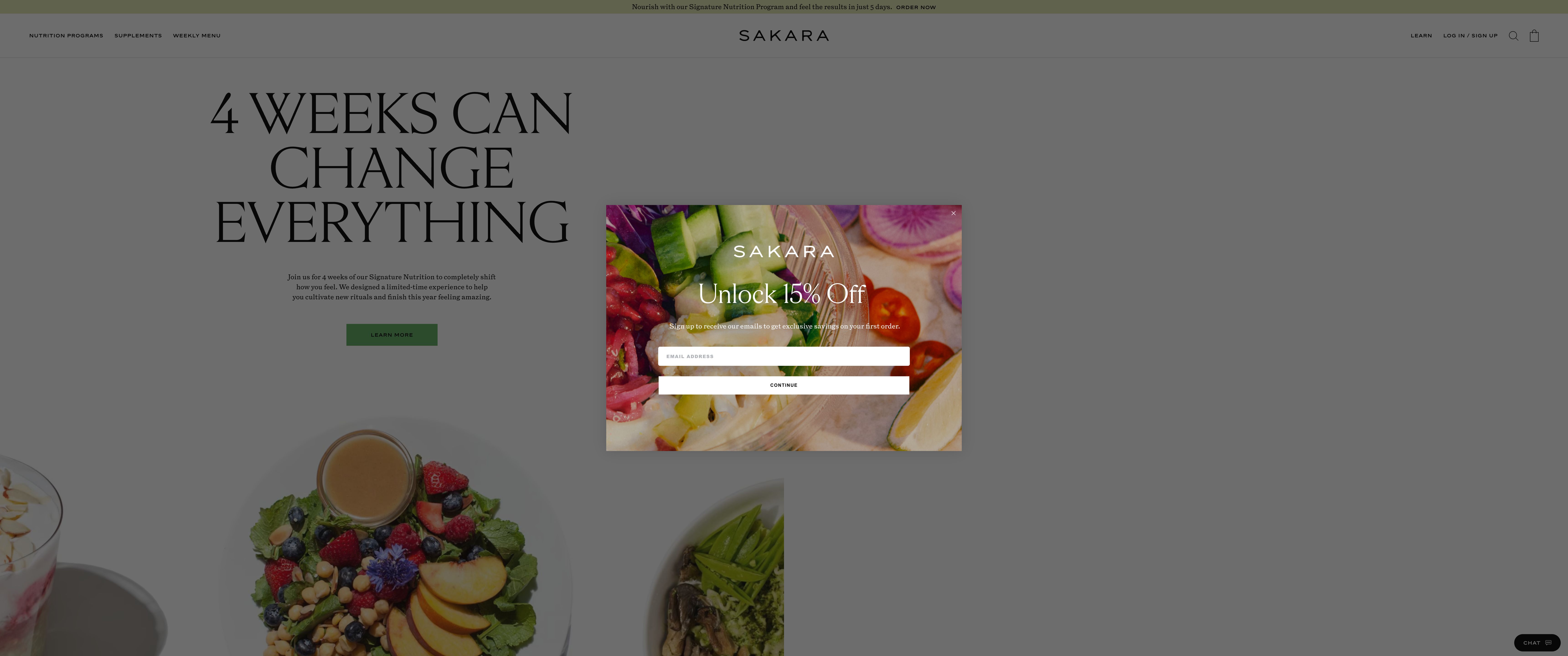 Sakara | Subscriptions screenshot