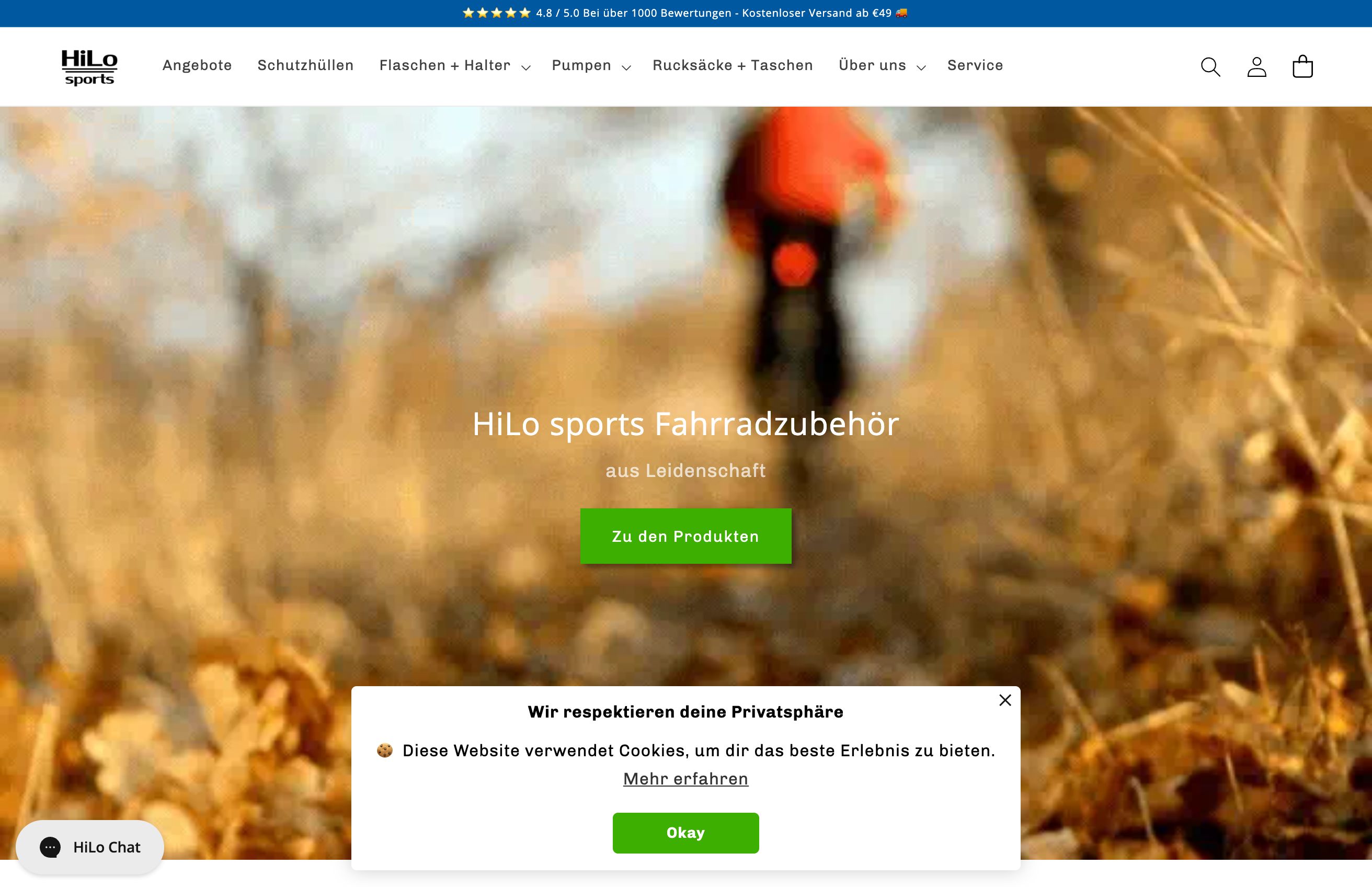 HiLo Sports GmbH screenshot