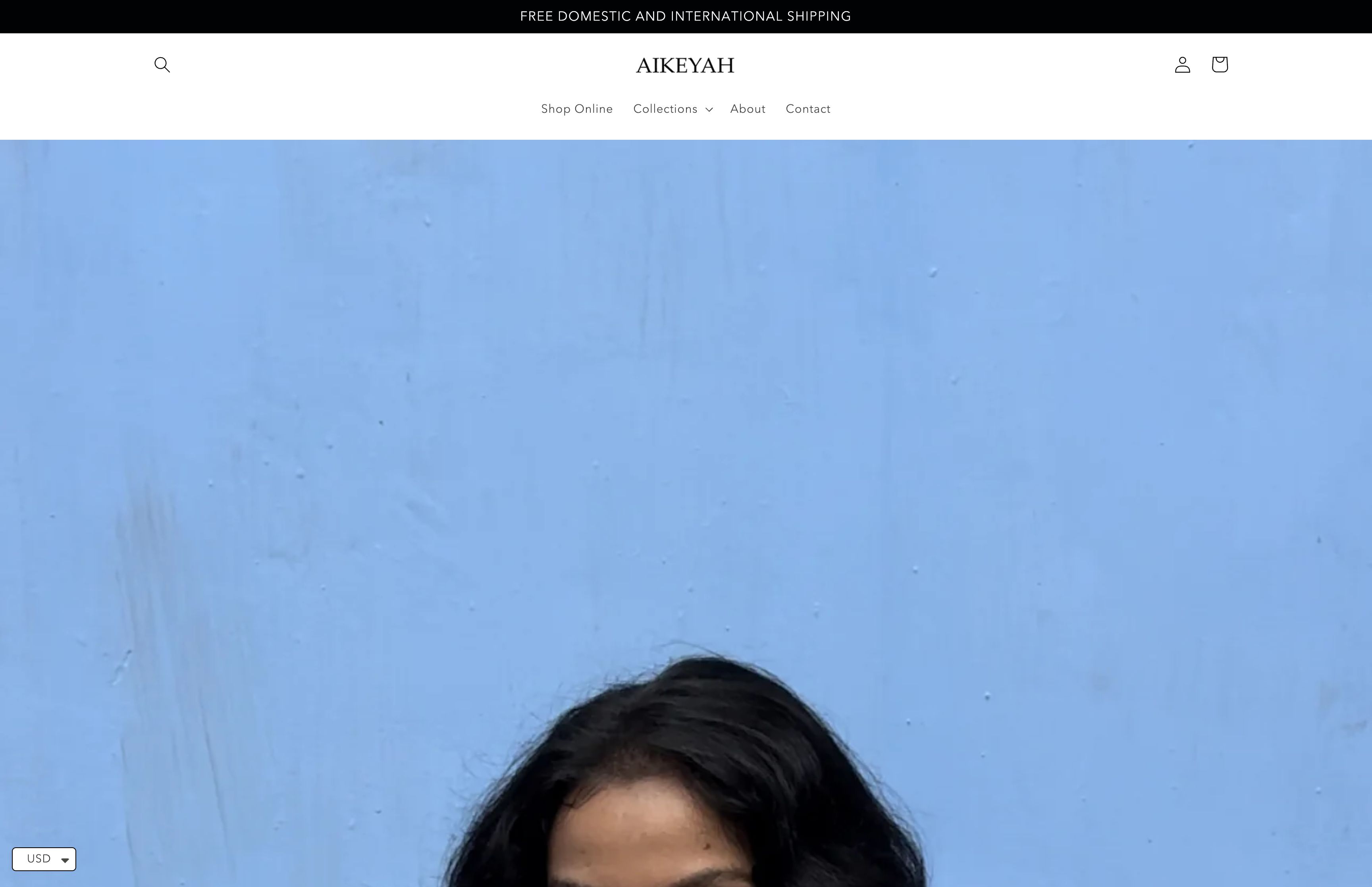 Aikeyah - Custom Ecommerce website Development screenshot