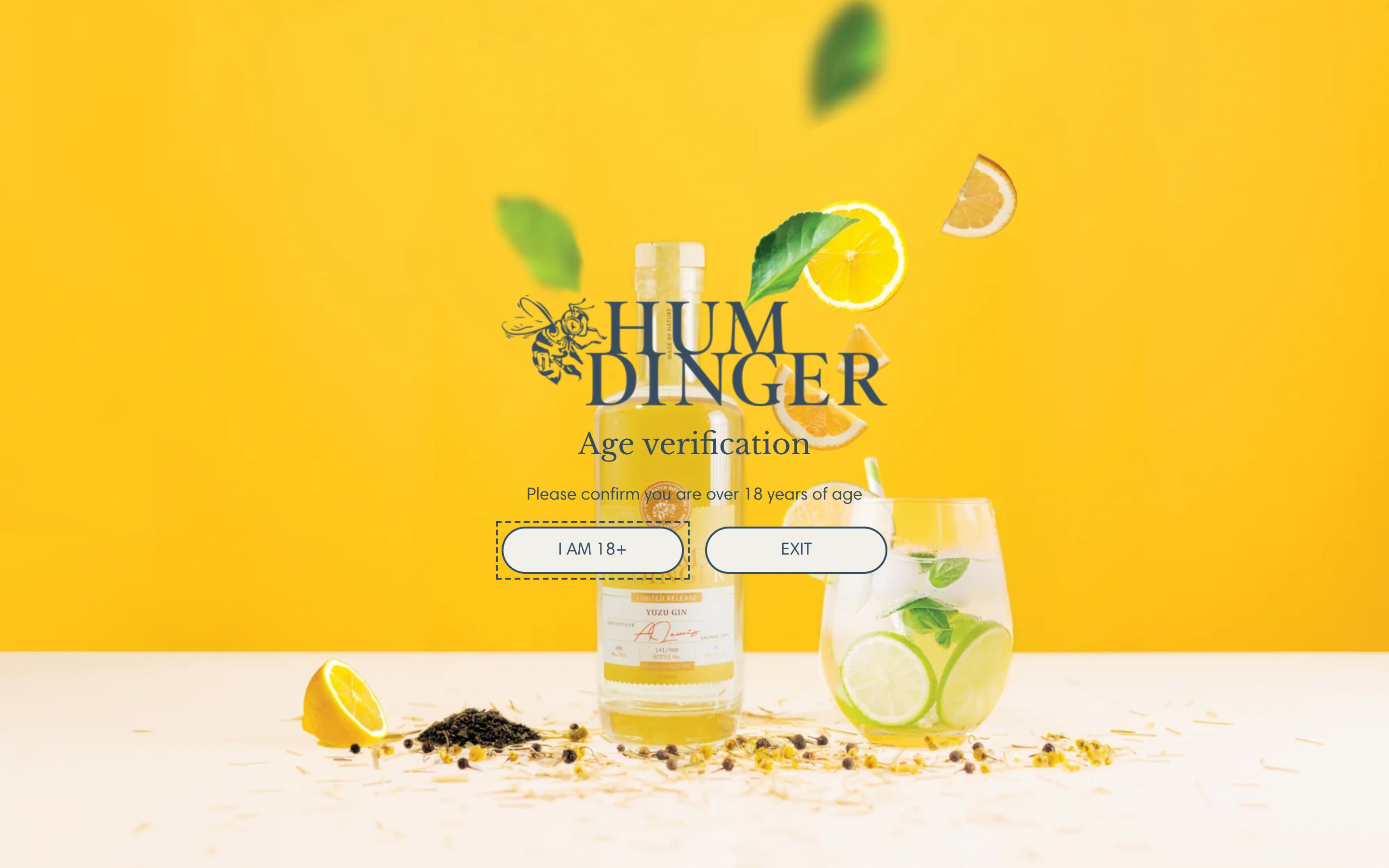 Humdinger Gin screenshot