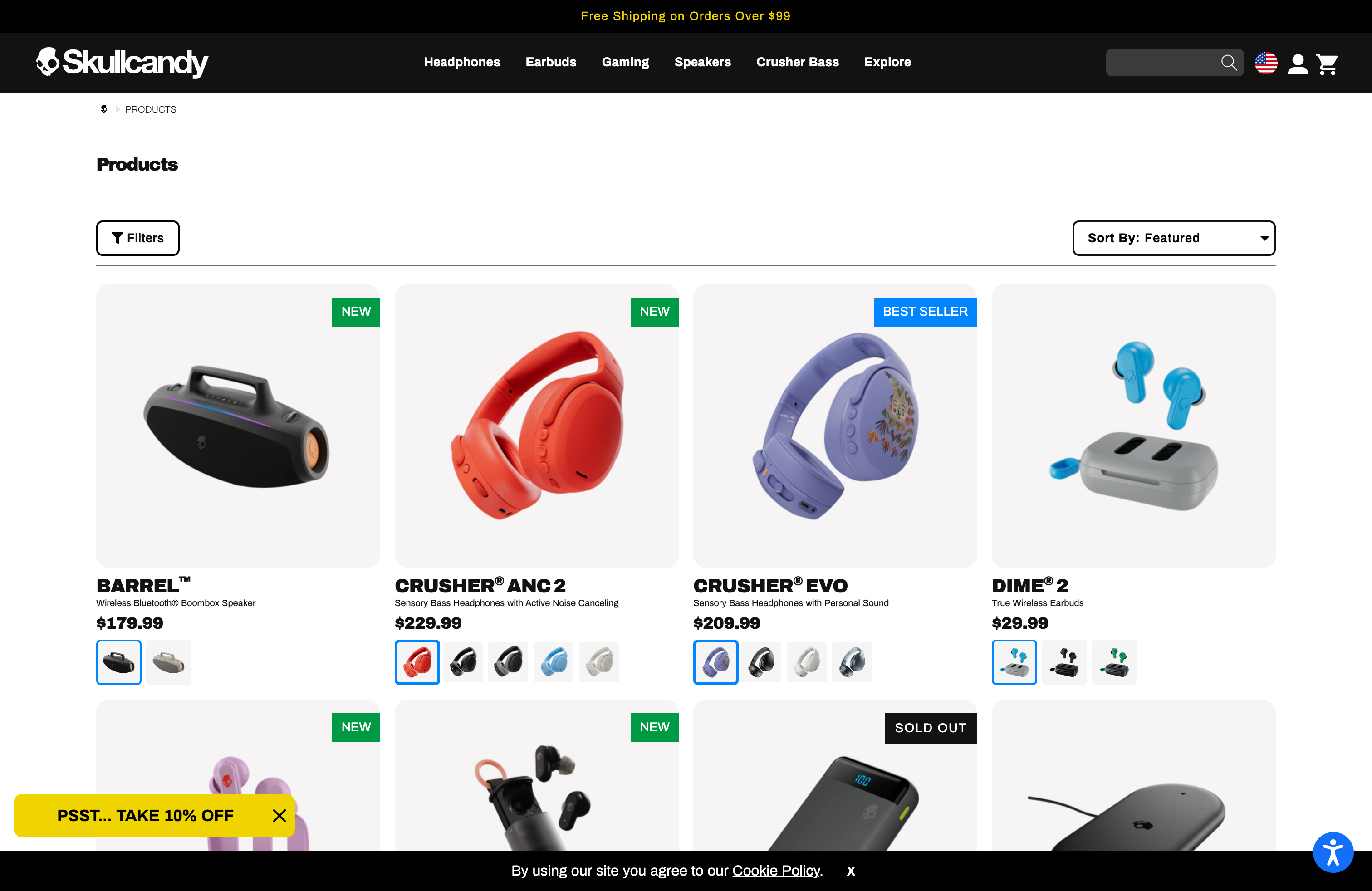 Skullcandy screenshot