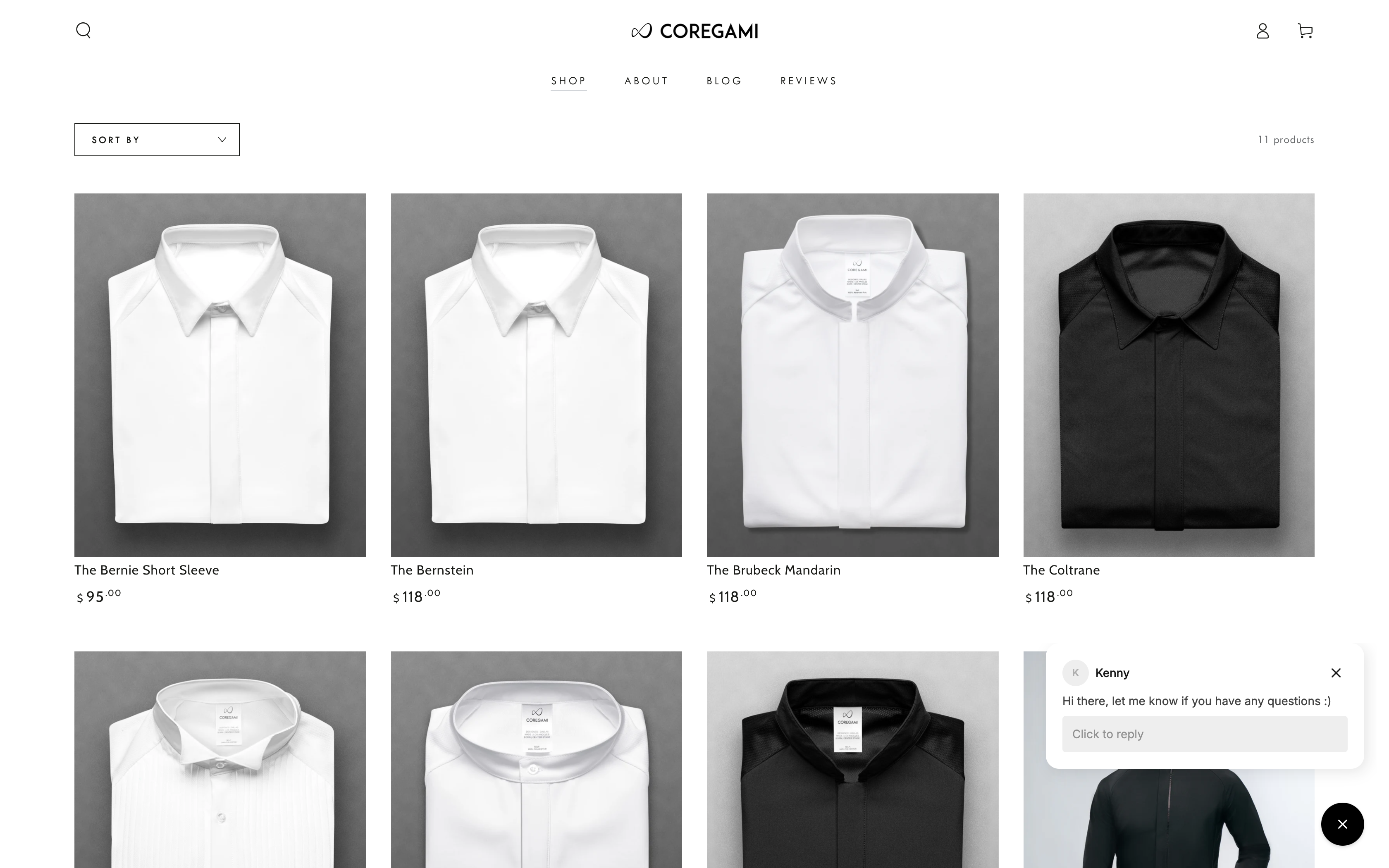 Coregami | Website Redesign | Shopify 2.0  screenshot