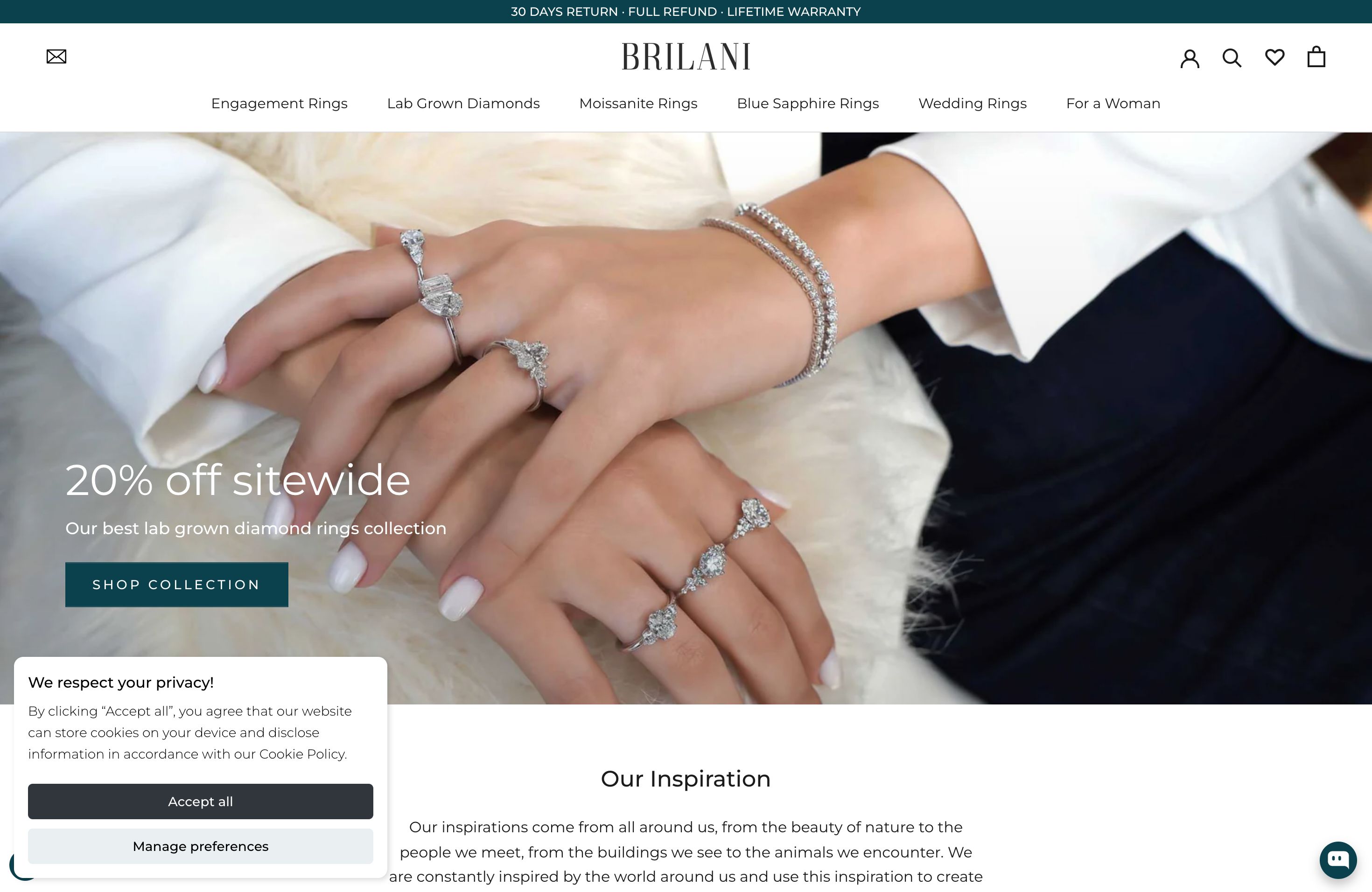 Brilani (Diamond & Jewellery Store) screenshot