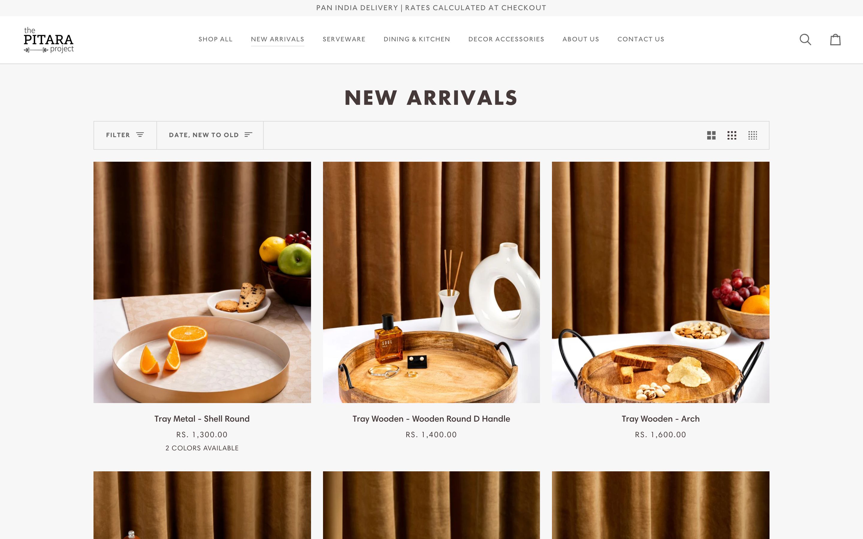 The Pitara Project | A Home Décor Brand screenshot