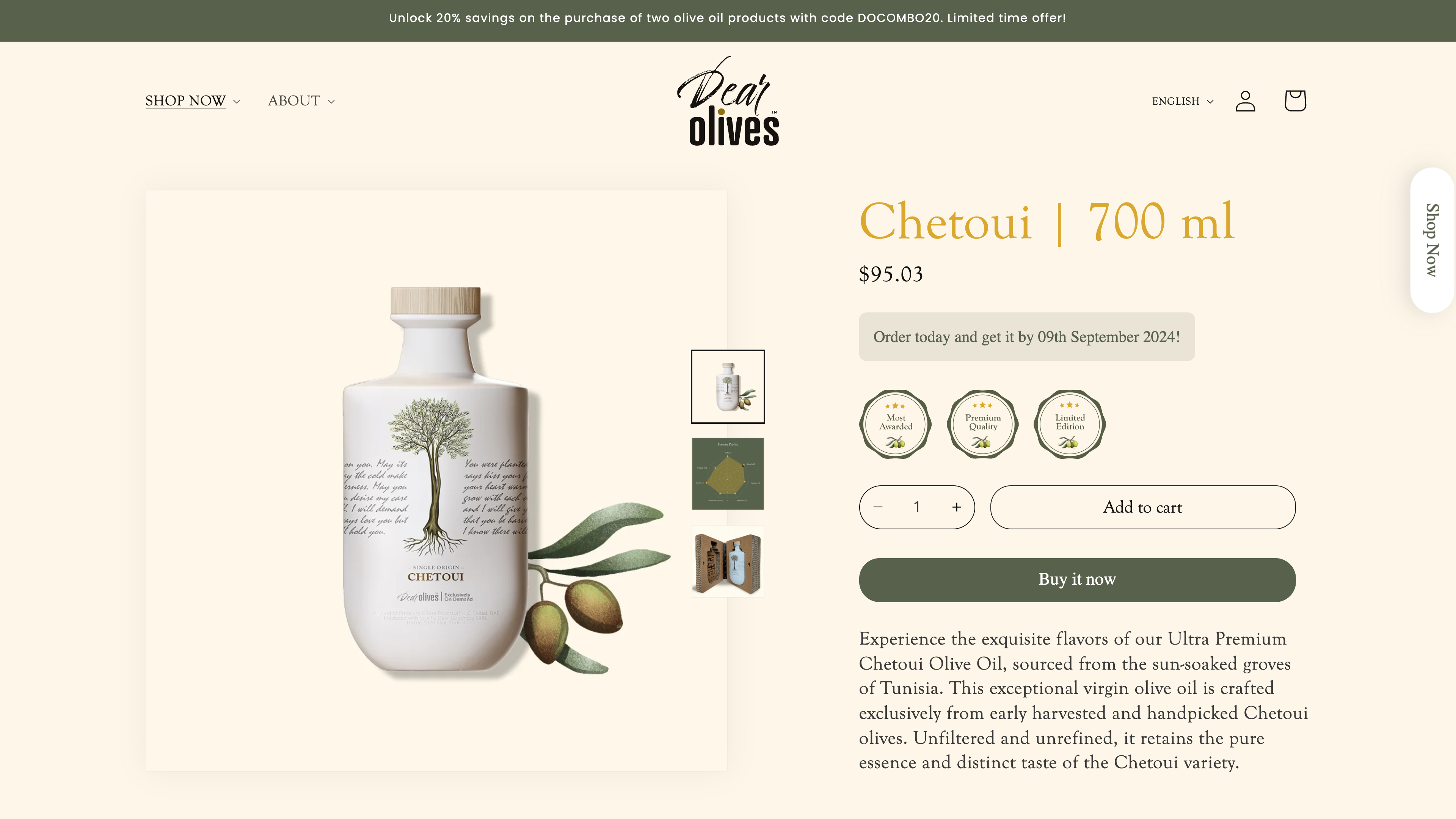 Dear Olives, UAE screenshot