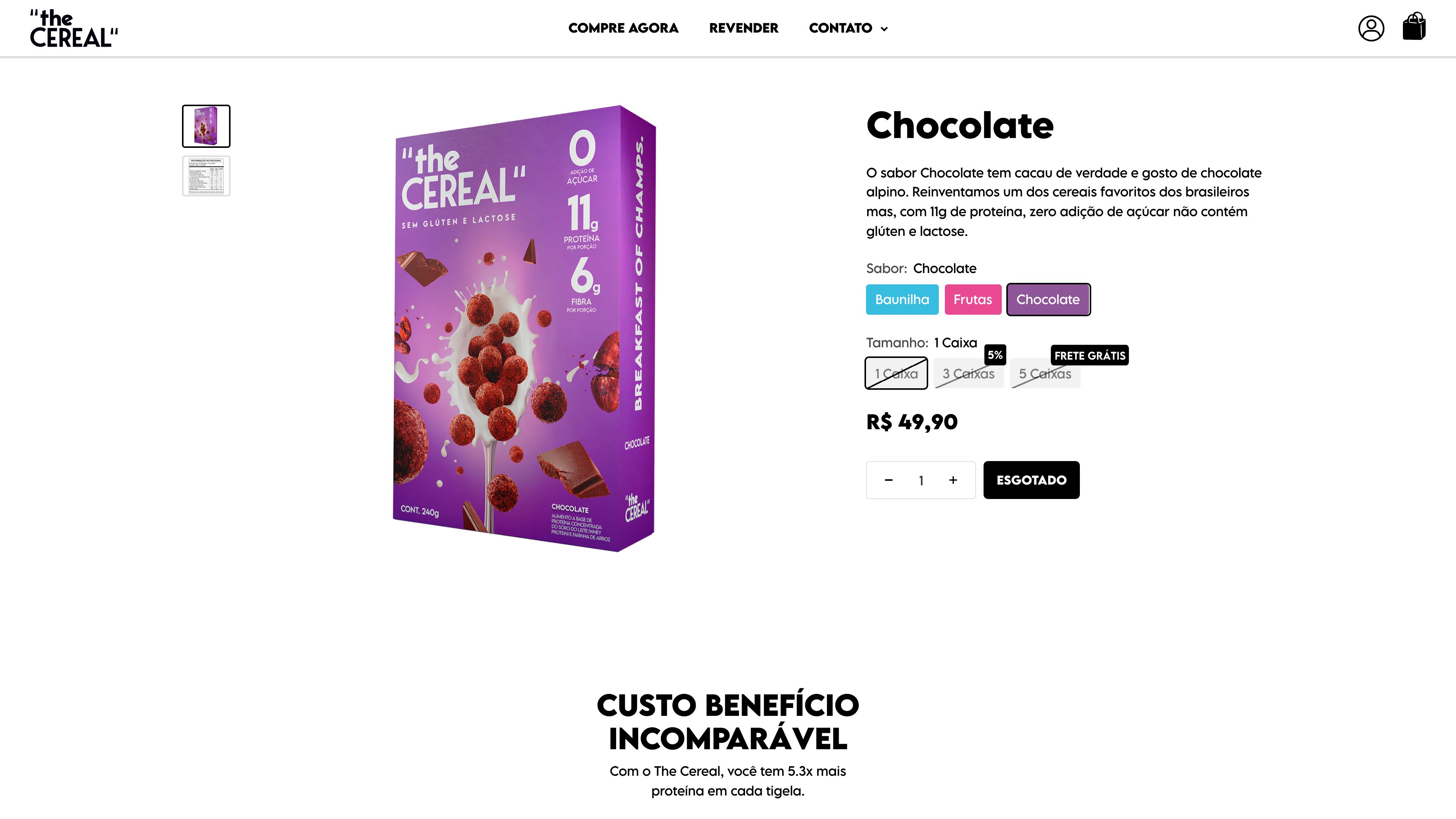 The Cereal screenshot