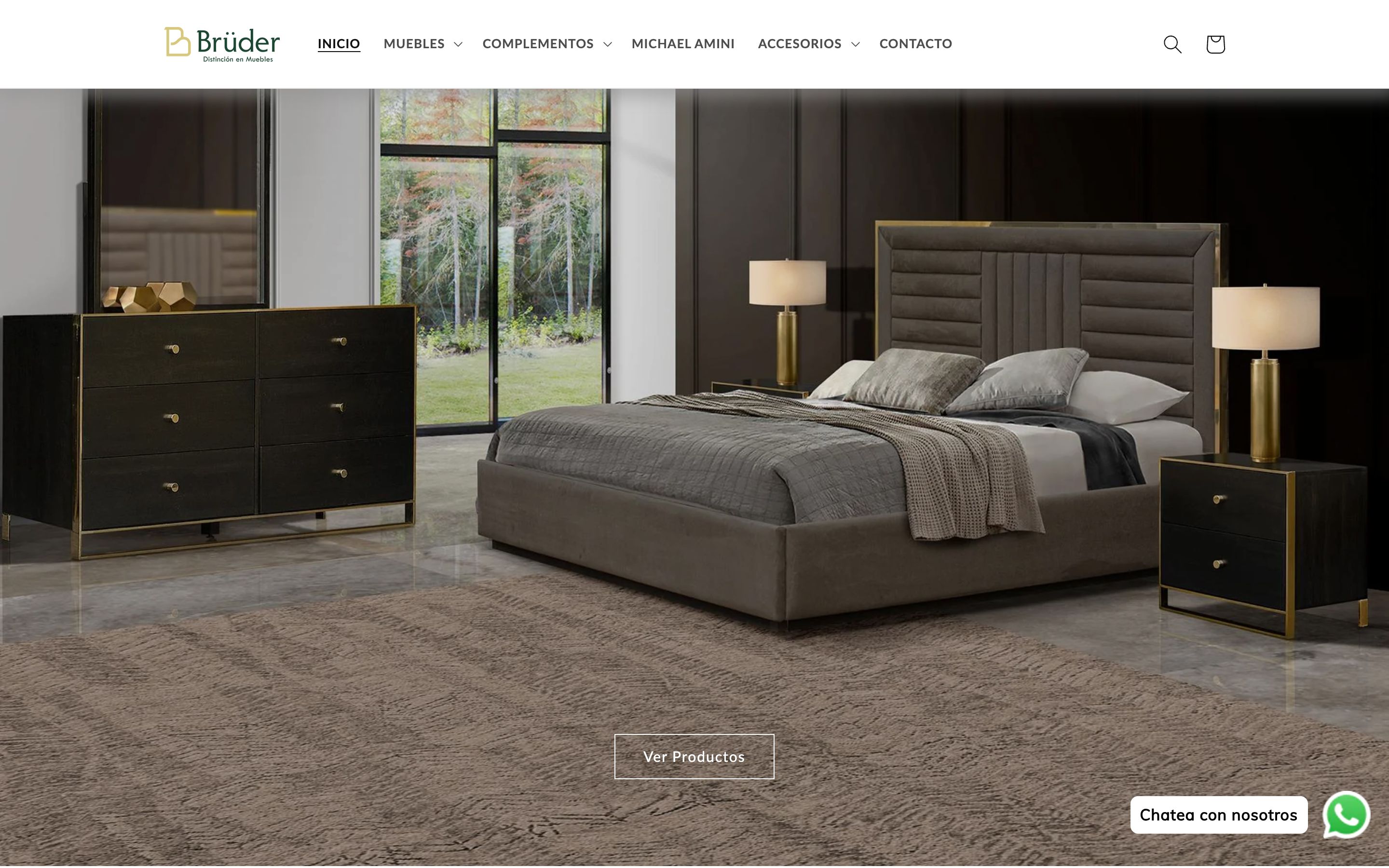 Tienda en linea Bruder Muebles  screenshot