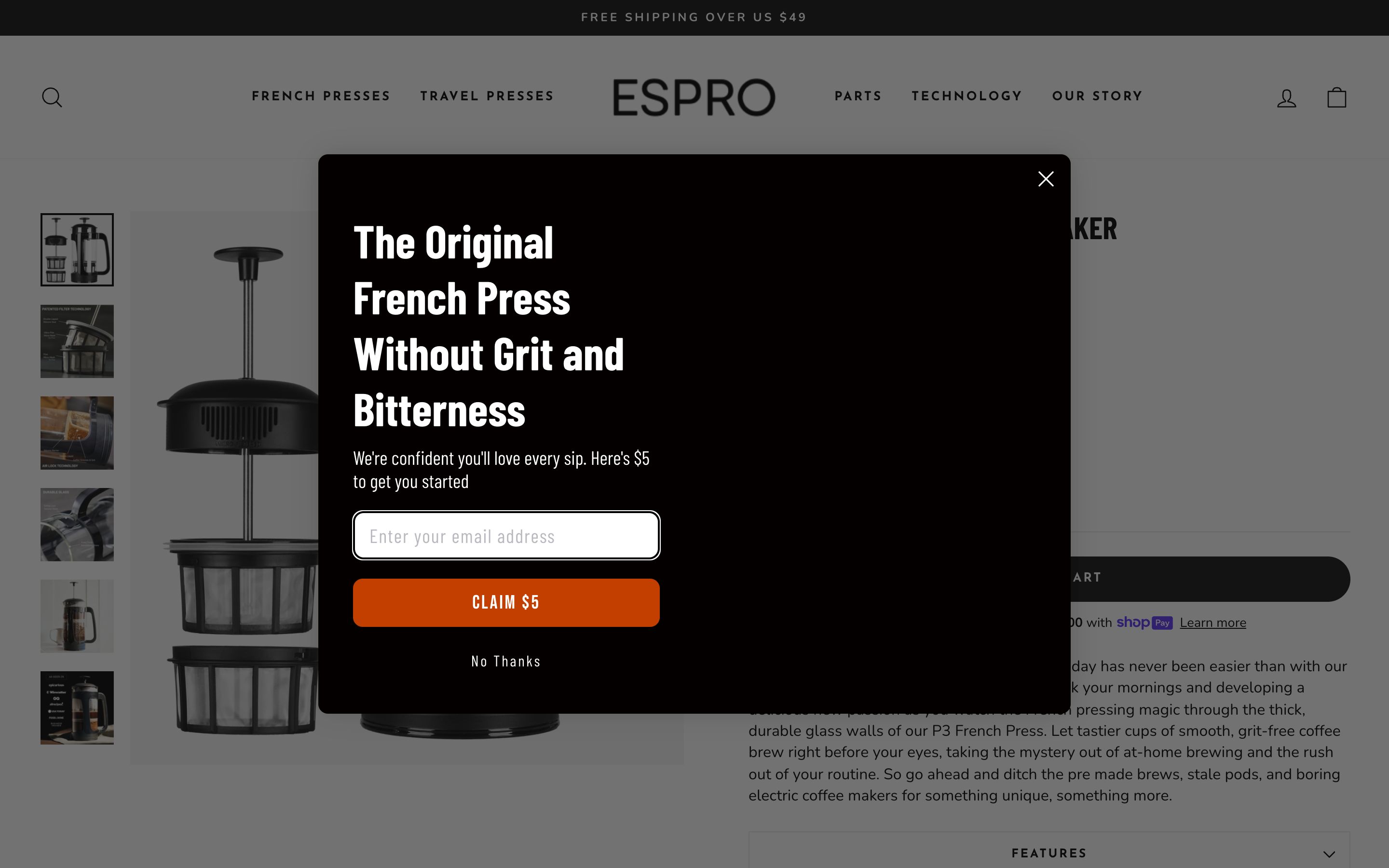 Espro screenshot