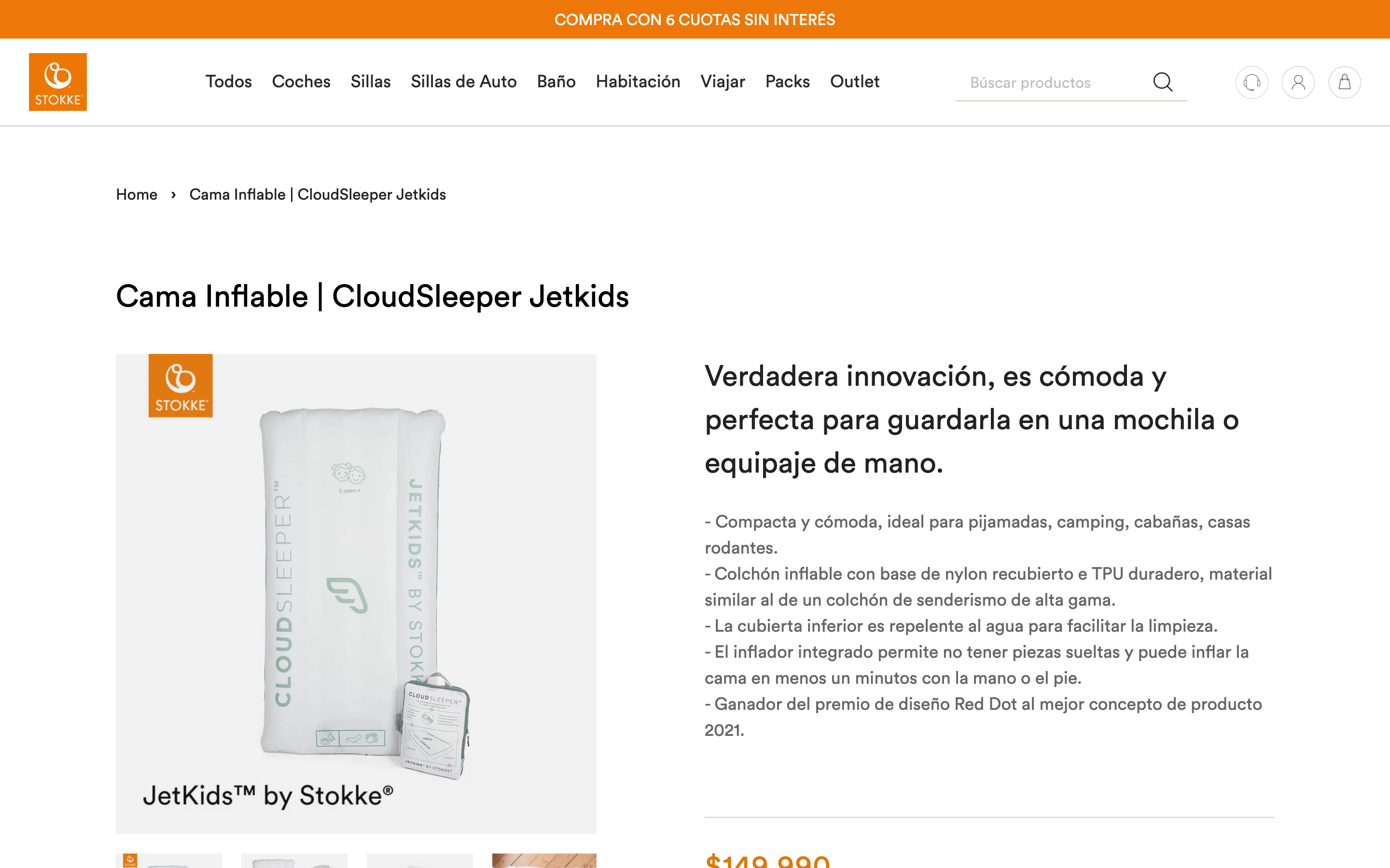 Stokke Chile screenshot