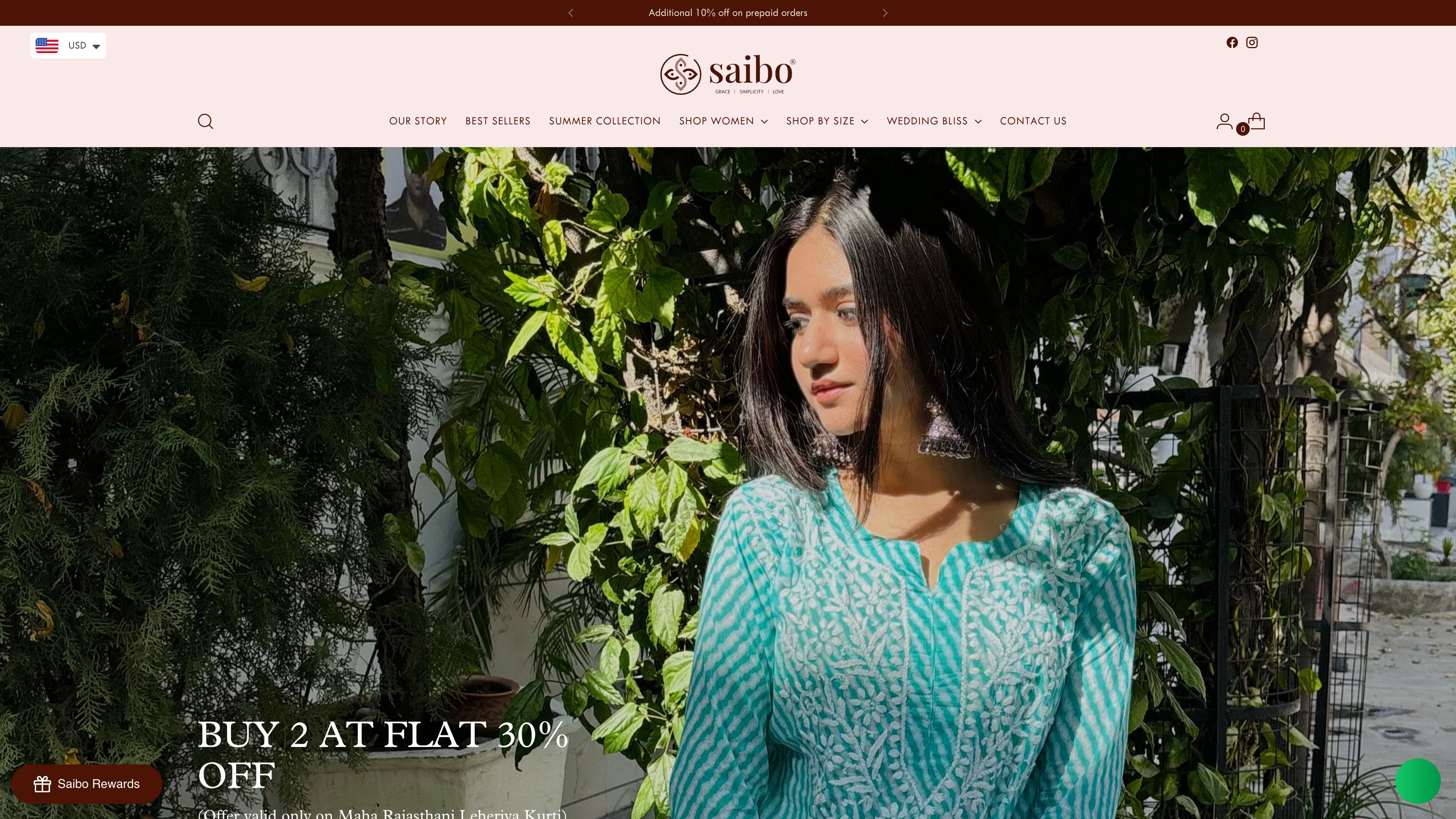 Saibo Lifestyle - Fashion screenshot