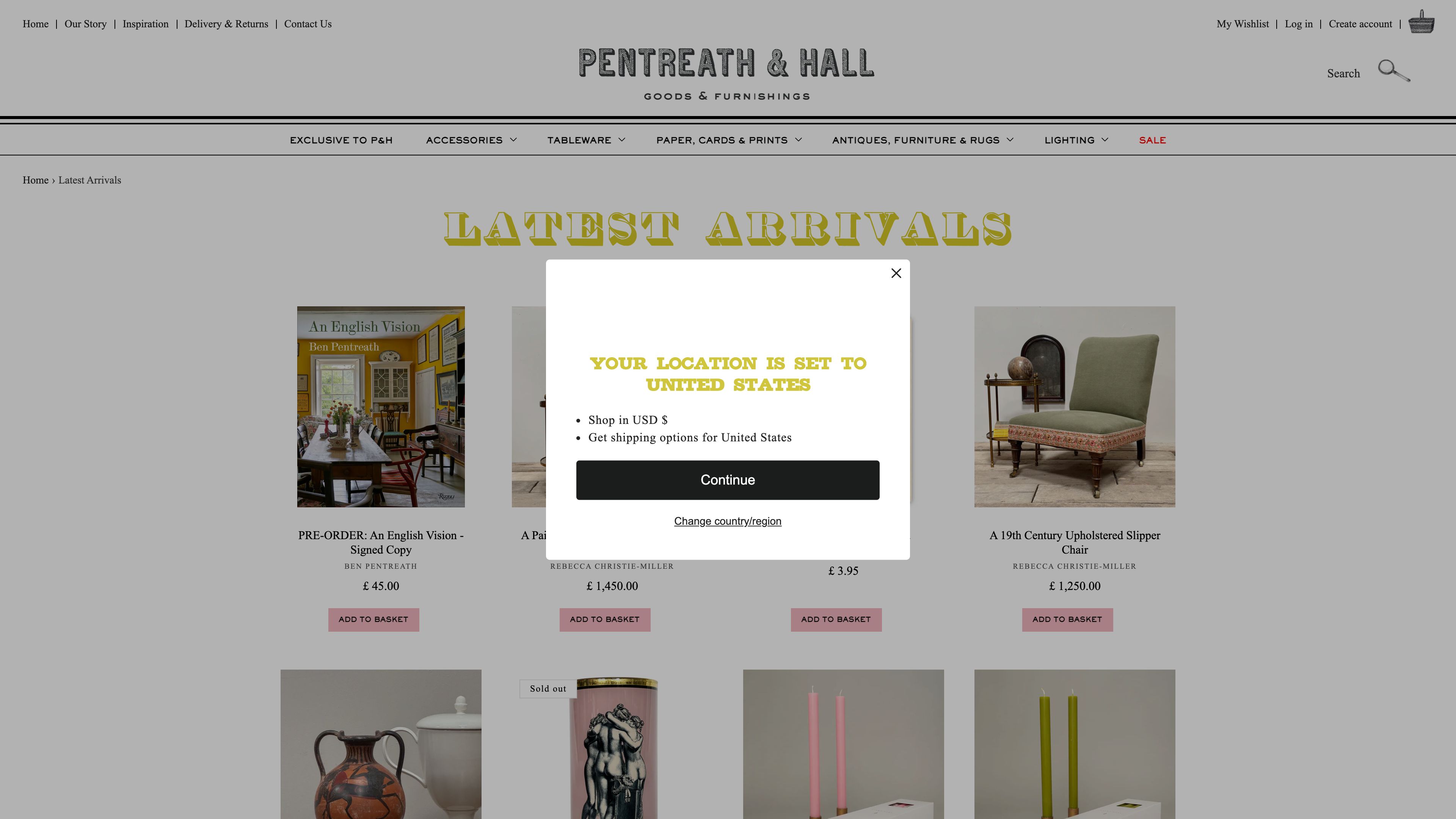 Pentreath & Hall - New Site Design & Build screenshot