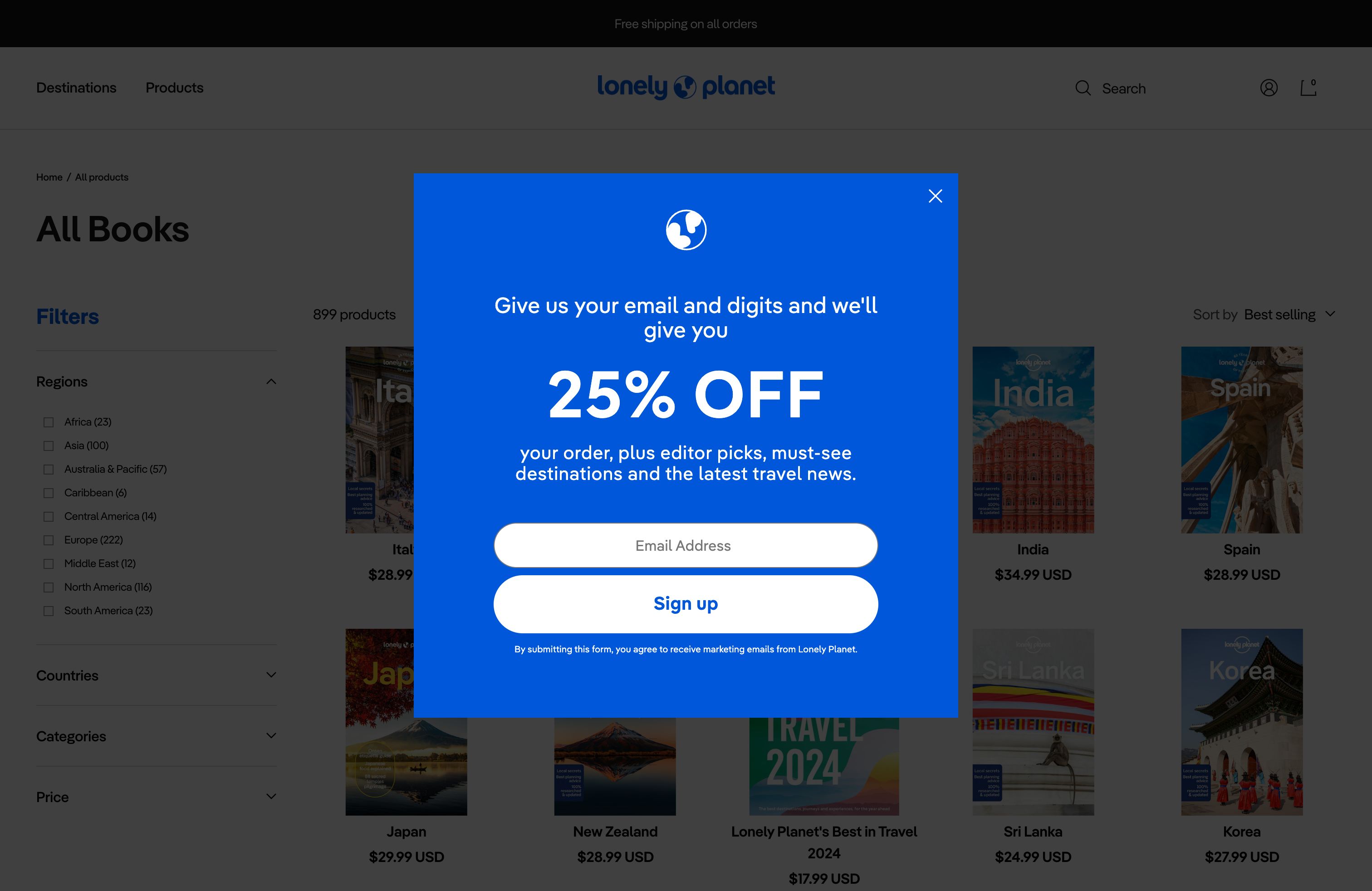 Lonely Planet - Unleashing the power of Shopify screenshot