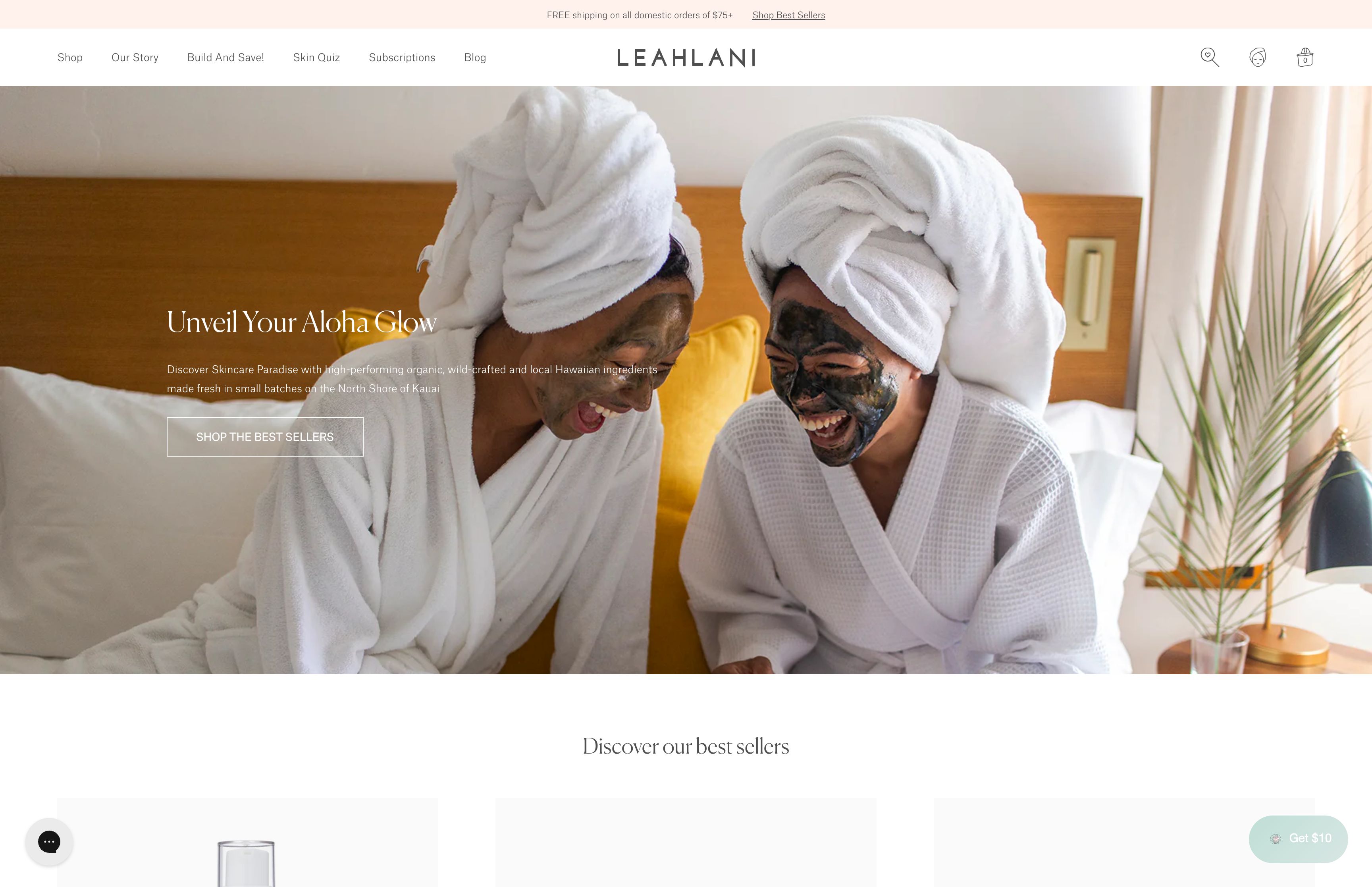 Leahlani Skincare screenshot