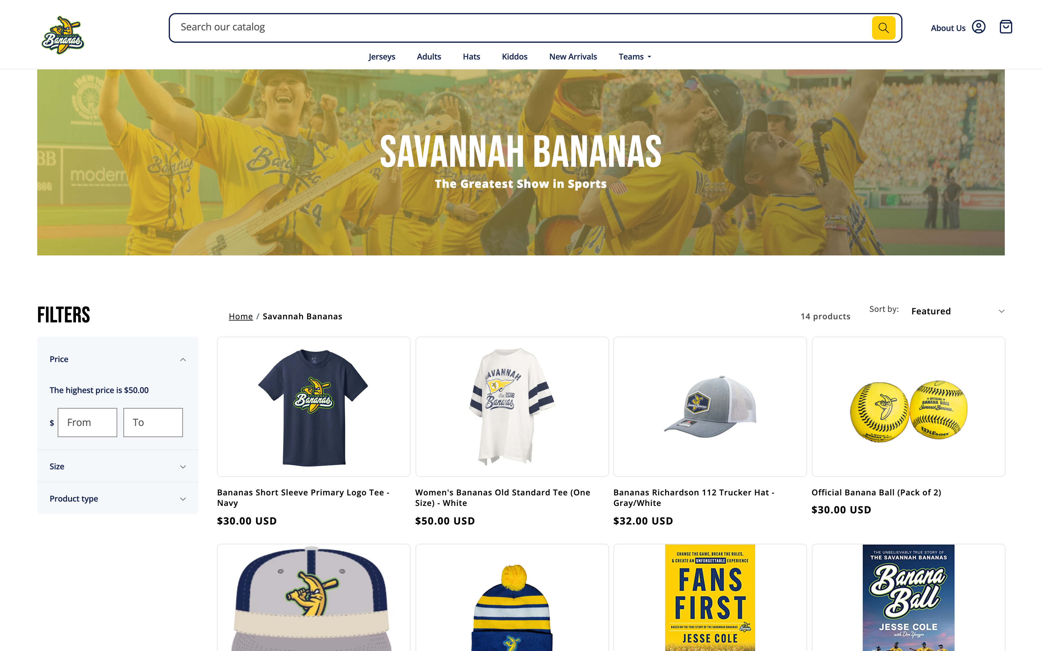 The Savannah Bananas screenshot