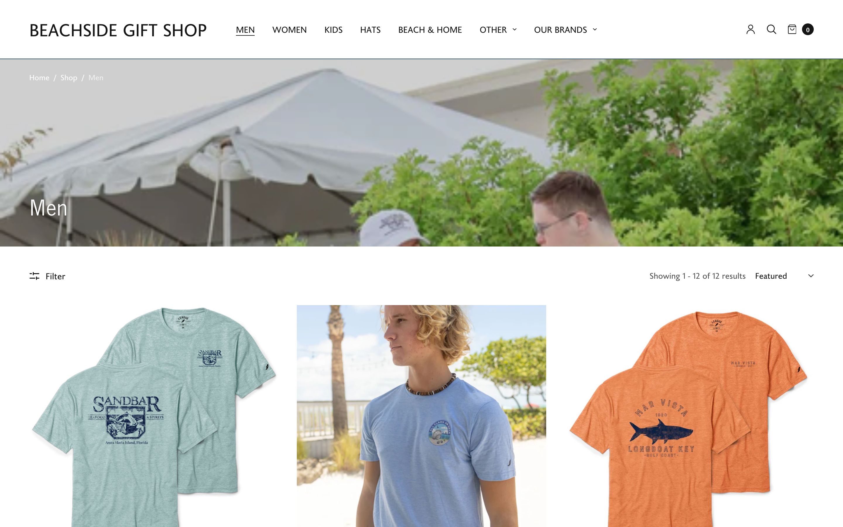 Shopify Design, Development, and SEO for Florida Restaurant Group screenshot