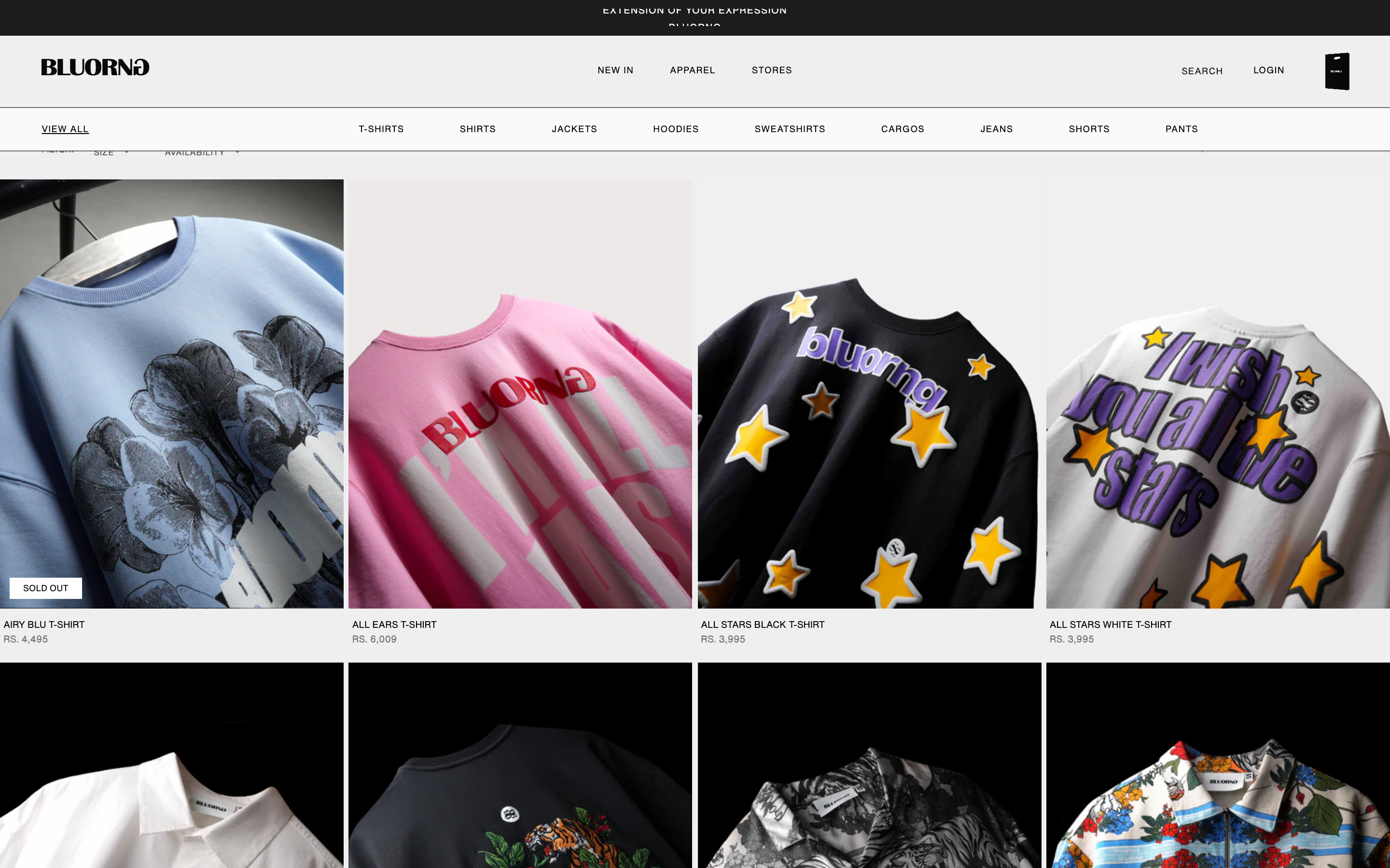 BLUORNG - STREETWEAR BRAND screenshot