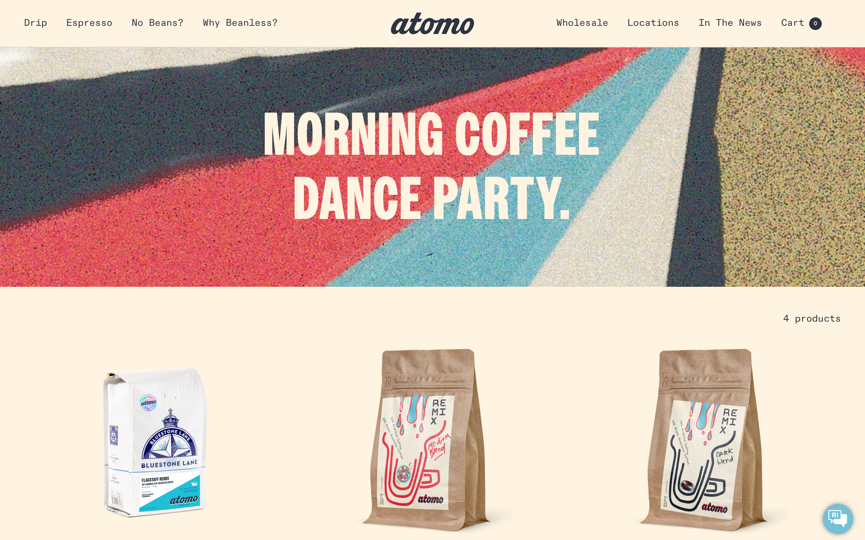 Getting Caffeinated with Atomo screenshot