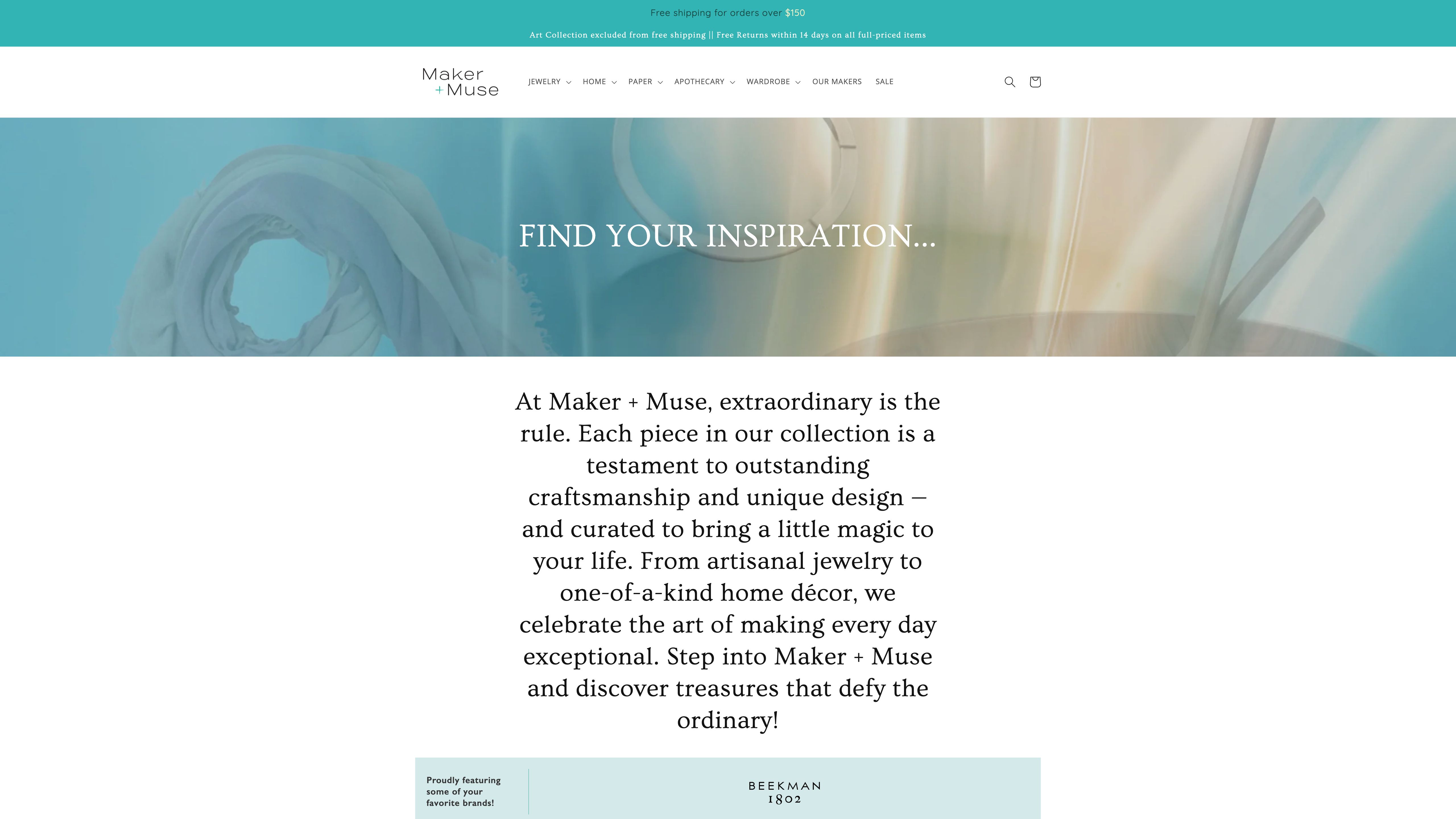 Maker + Muse screenshot