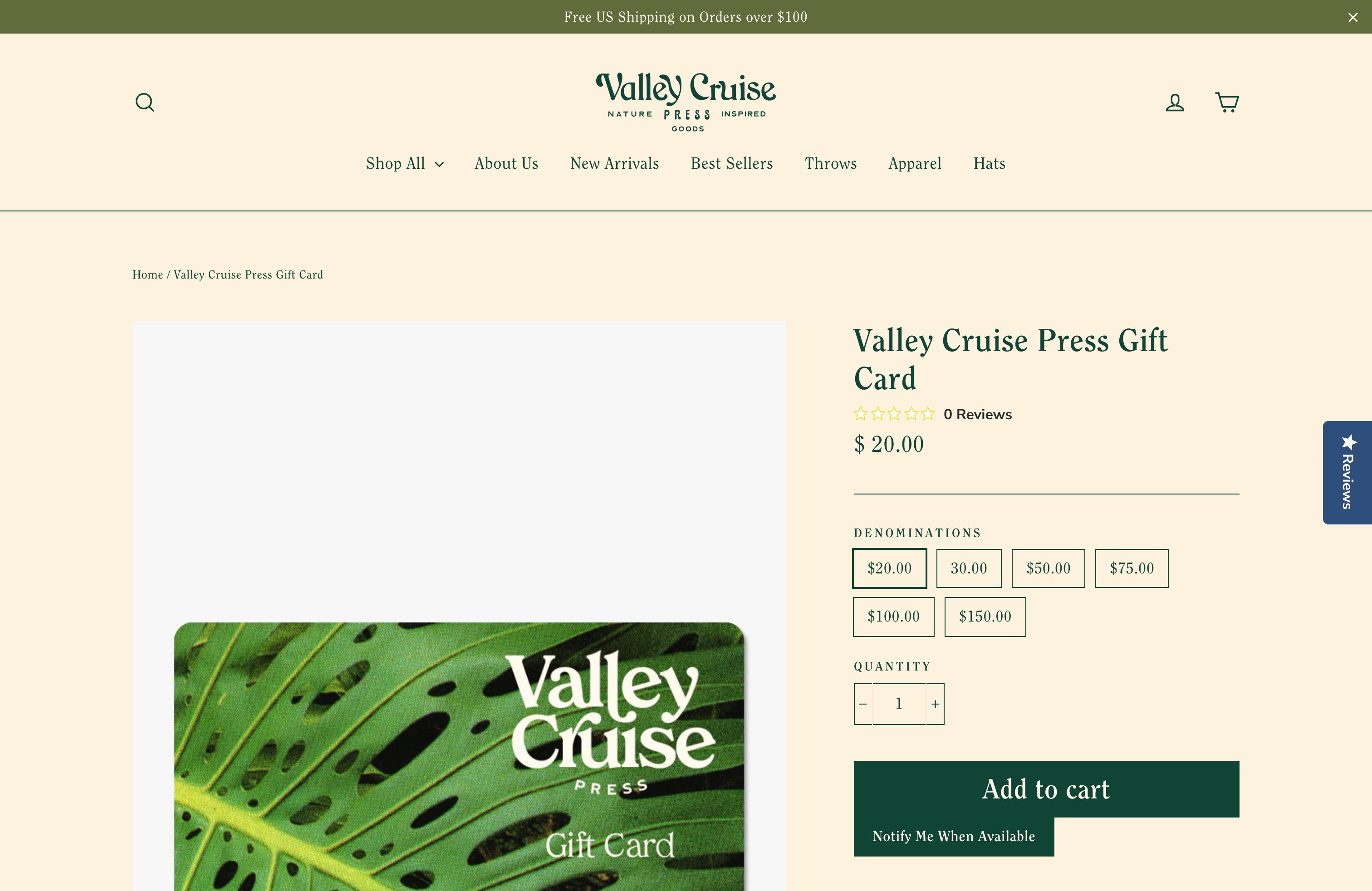 Valley Cruise Press screenshot