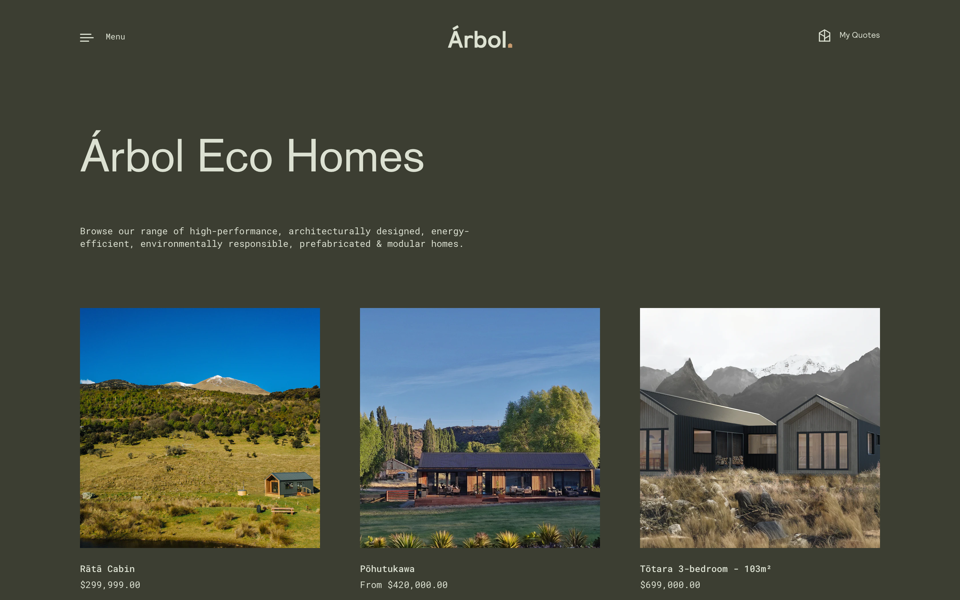 Árbol Eco Homes screenshot