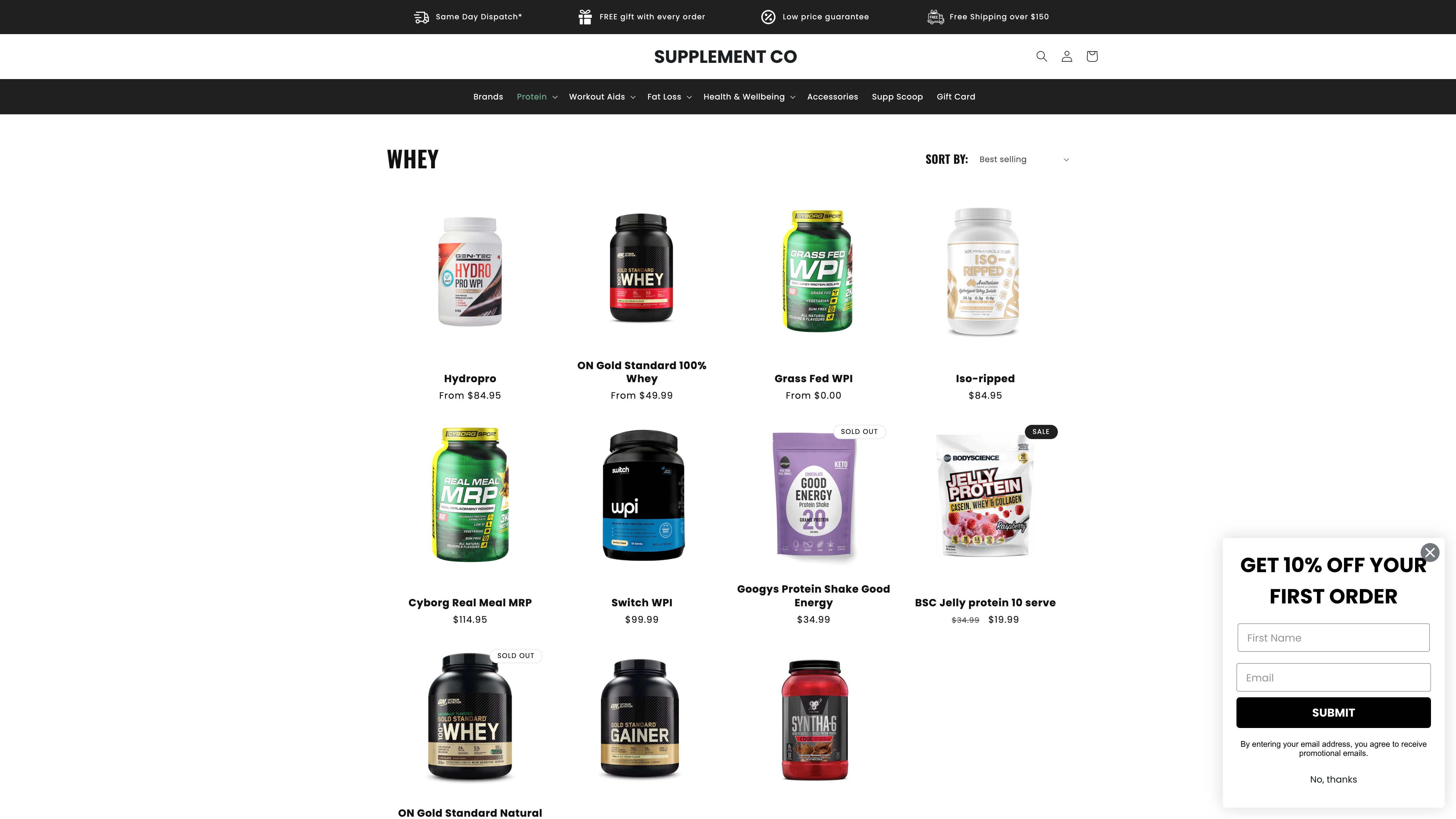 Supplement Co screenshot