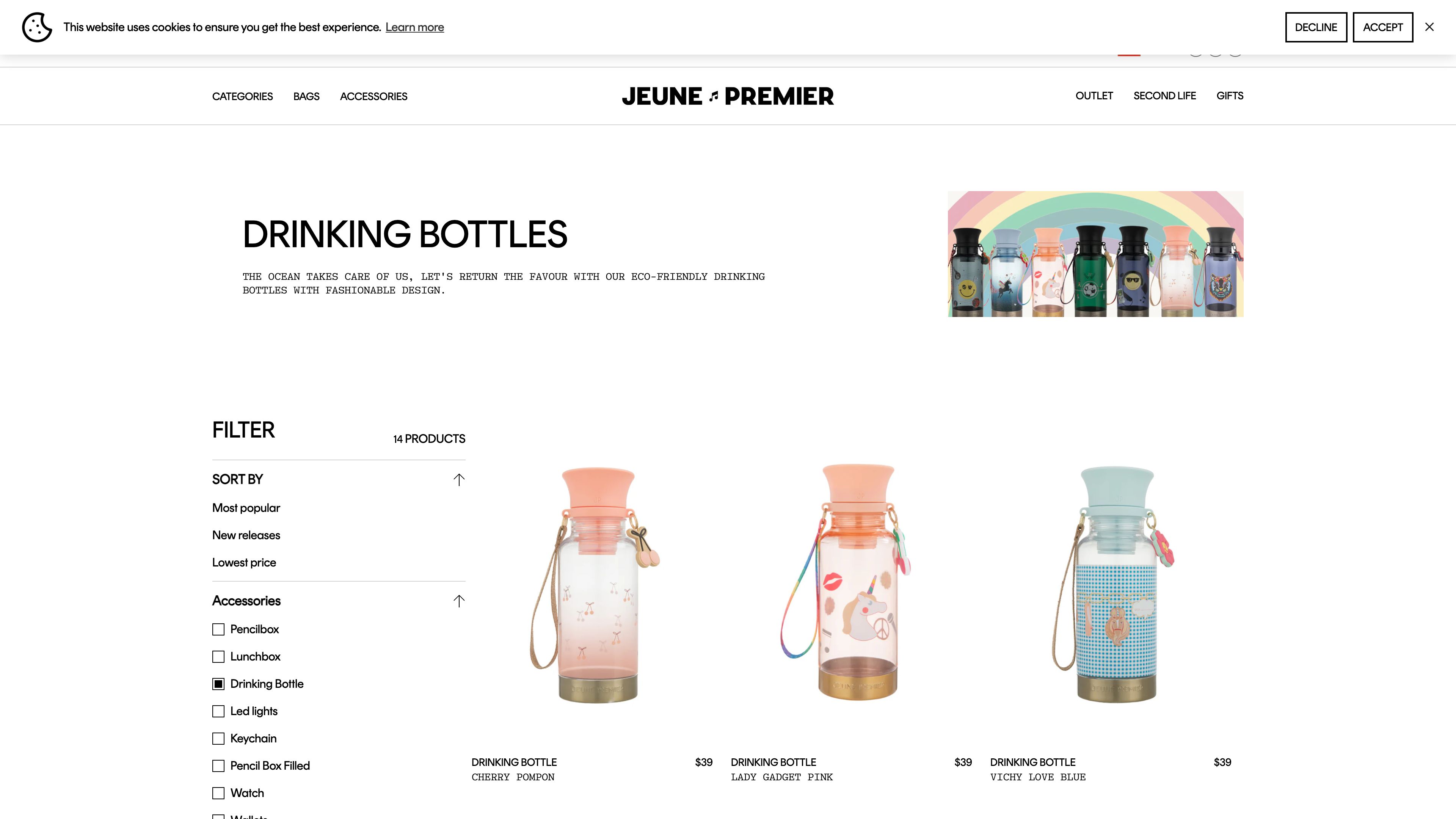 Jeune Premier - Premium fashion brand screenshot