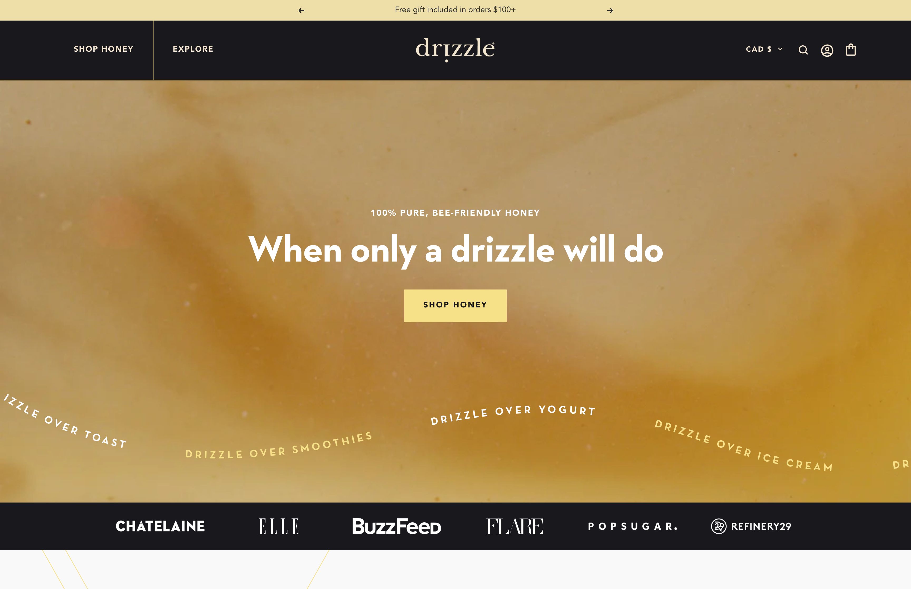 Drizzle Honey screenshot