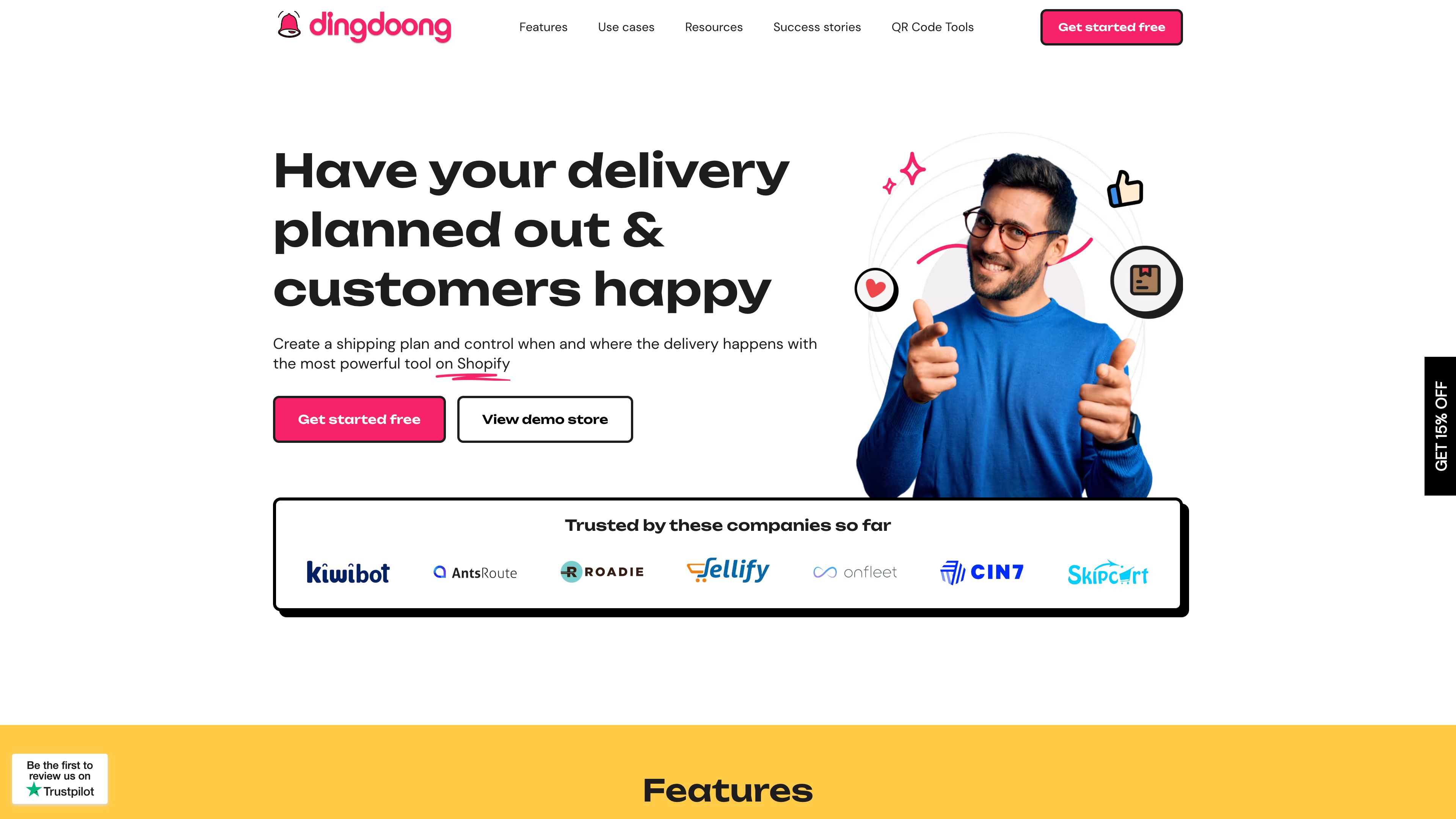  Dingdoong: Pickup Delivery Date Time screenshot