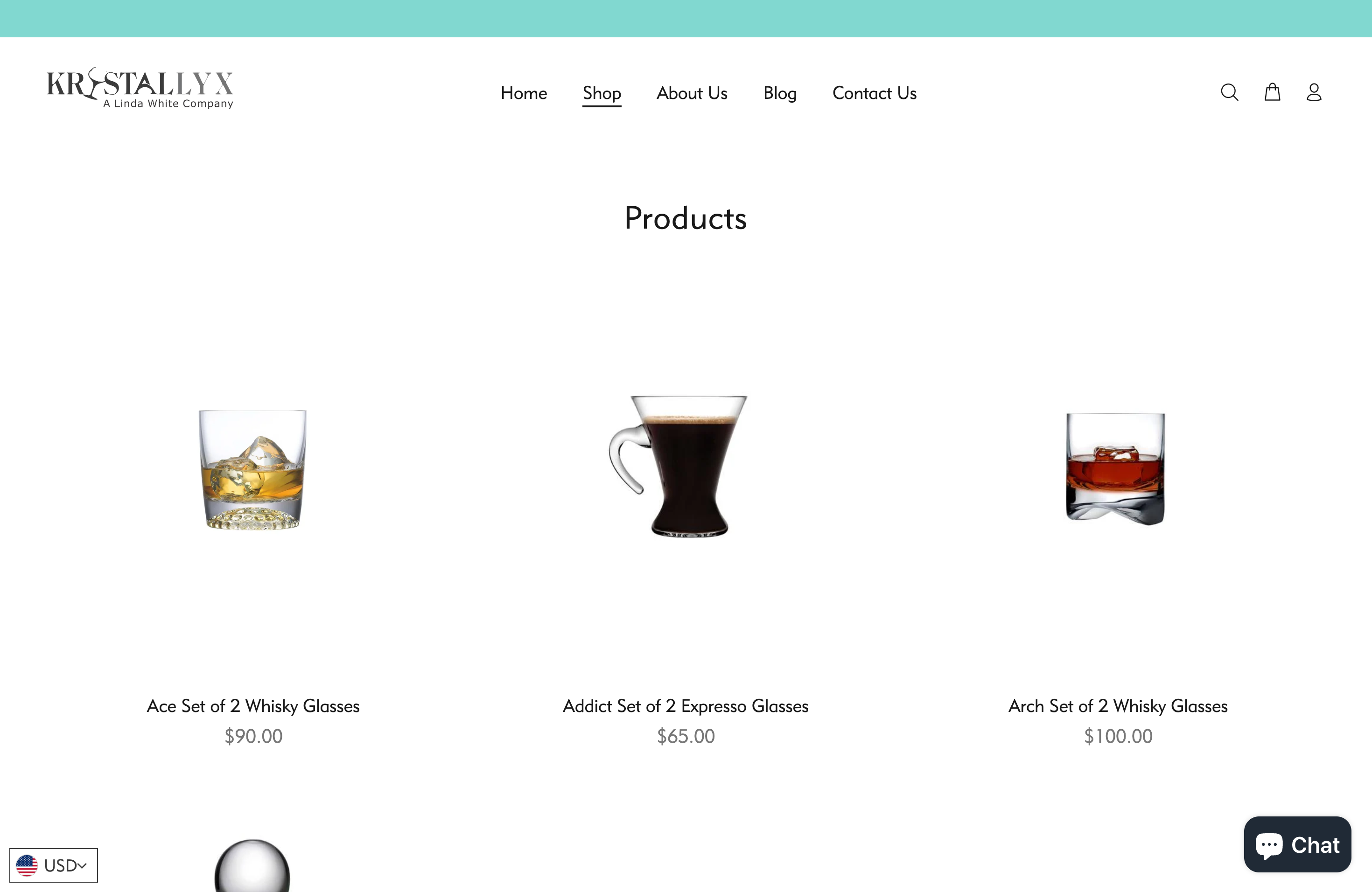 Krystallyx Glassware screenshot