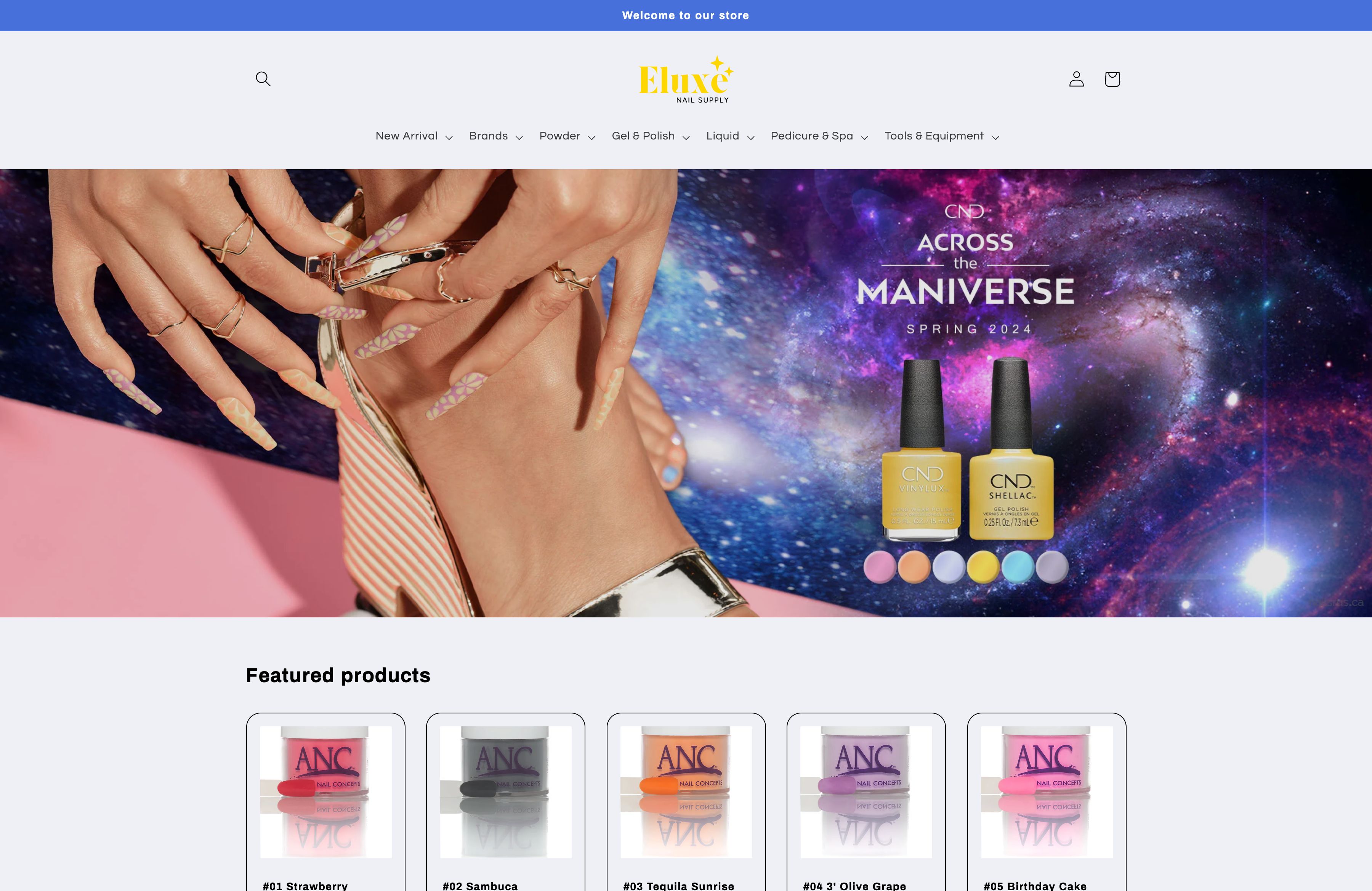 Eluxe Nail Supply screenshot